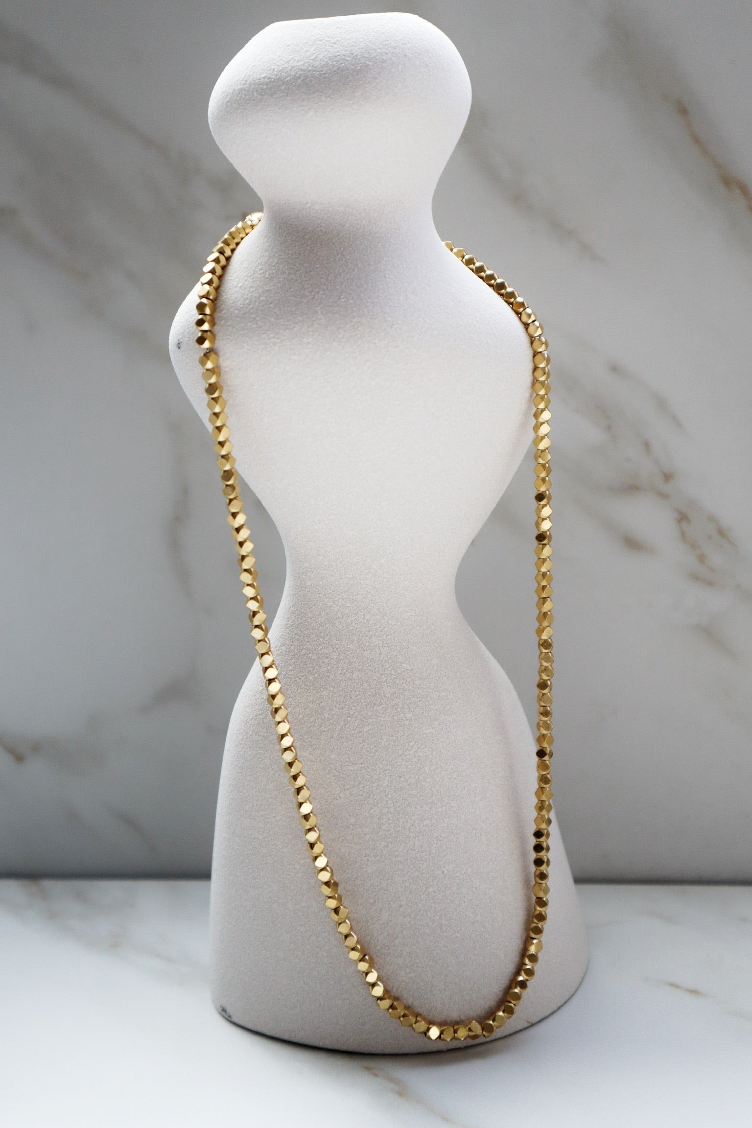 NURAAN | Tarnish-Free | Gold/Silver | Cubic Zirconia Rectangular Drop | Necklace/Bracelet