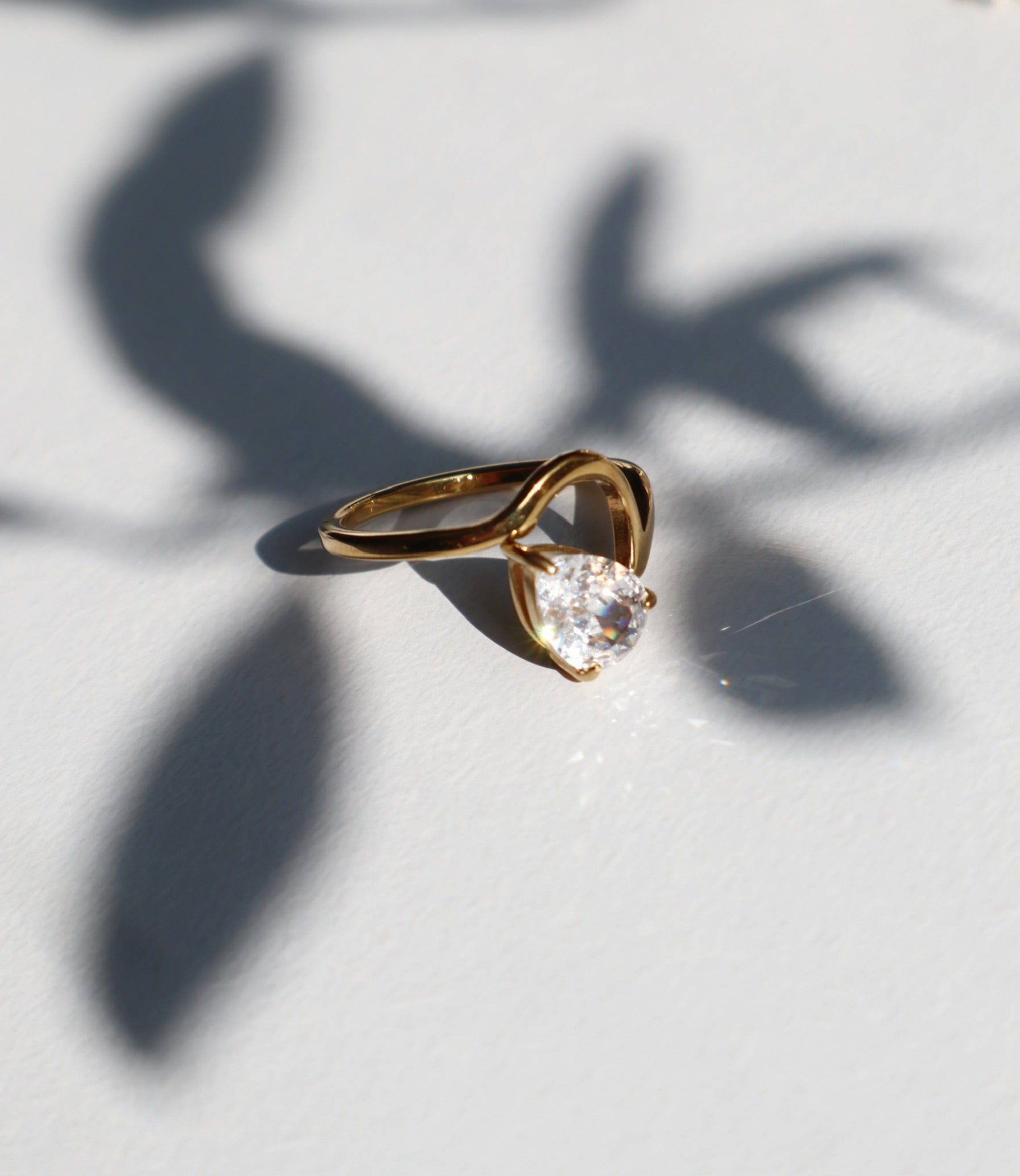 BECOMING | Tarnish Free | Minimalist Gold Ring