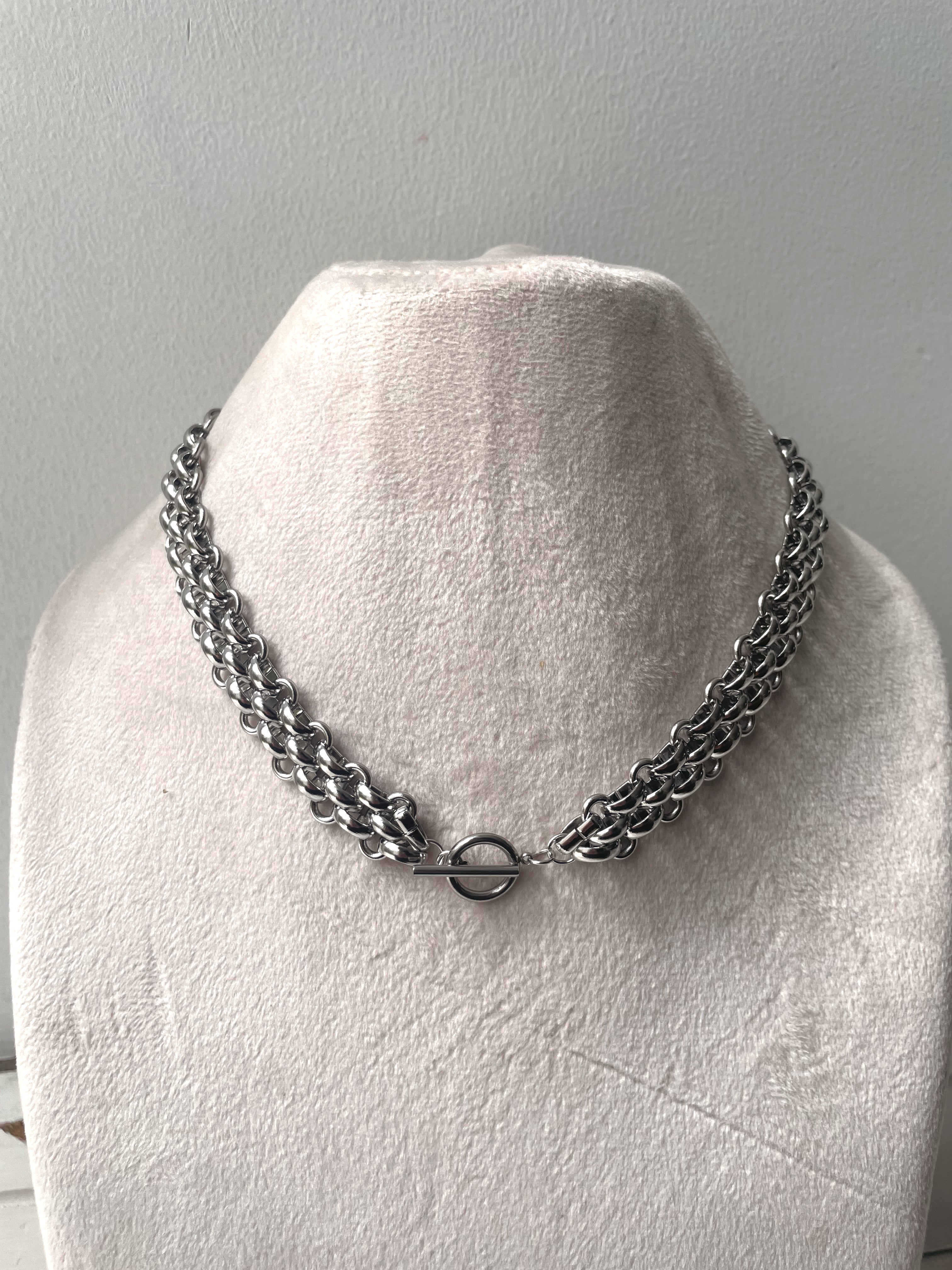 HAMPTONS | Tarnish-Free | Gold Chunky Woven Link | Necklace/Bracelet