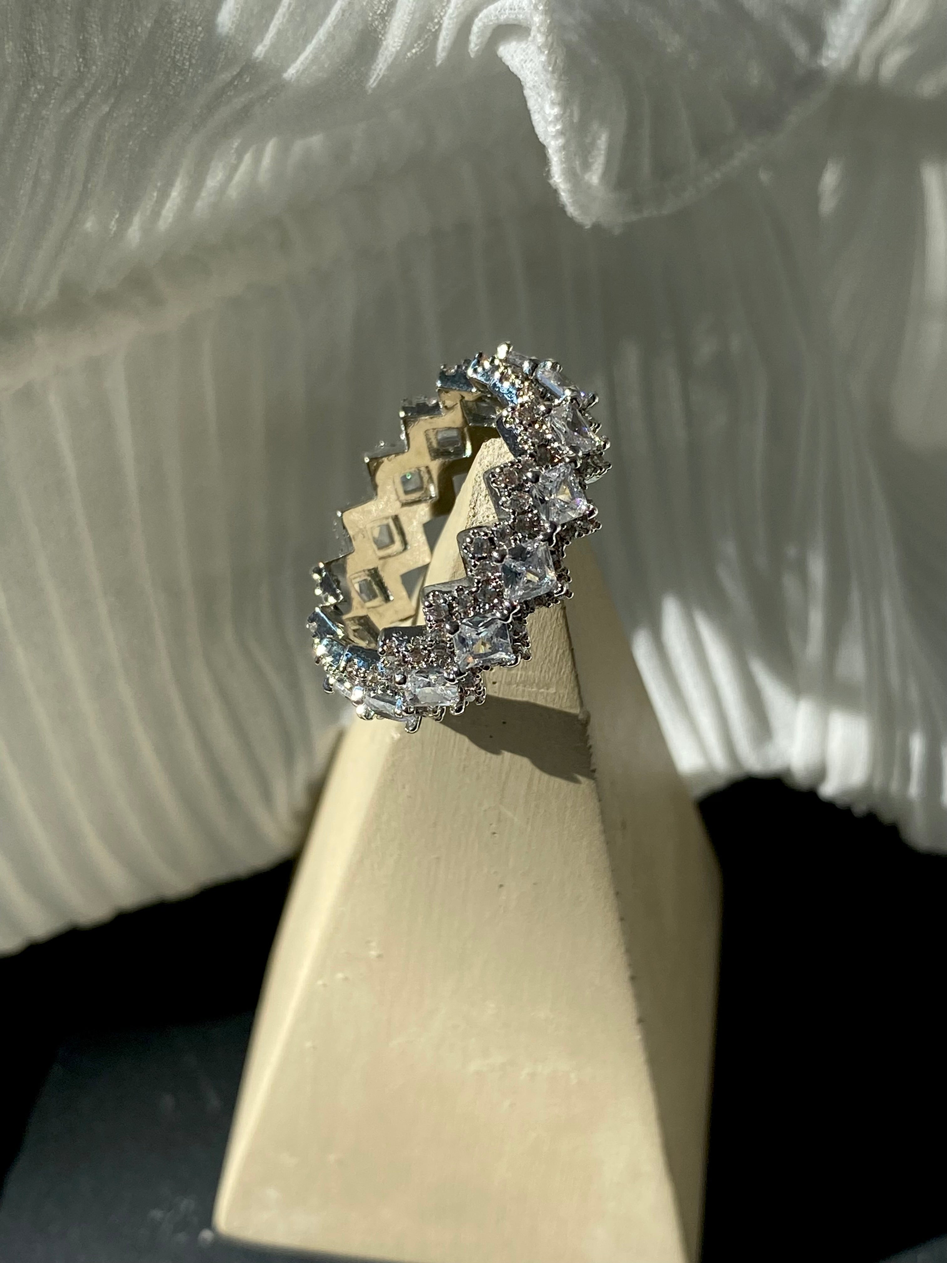 PRUDENCE | Gold/Silver cubic zirconia | Ring