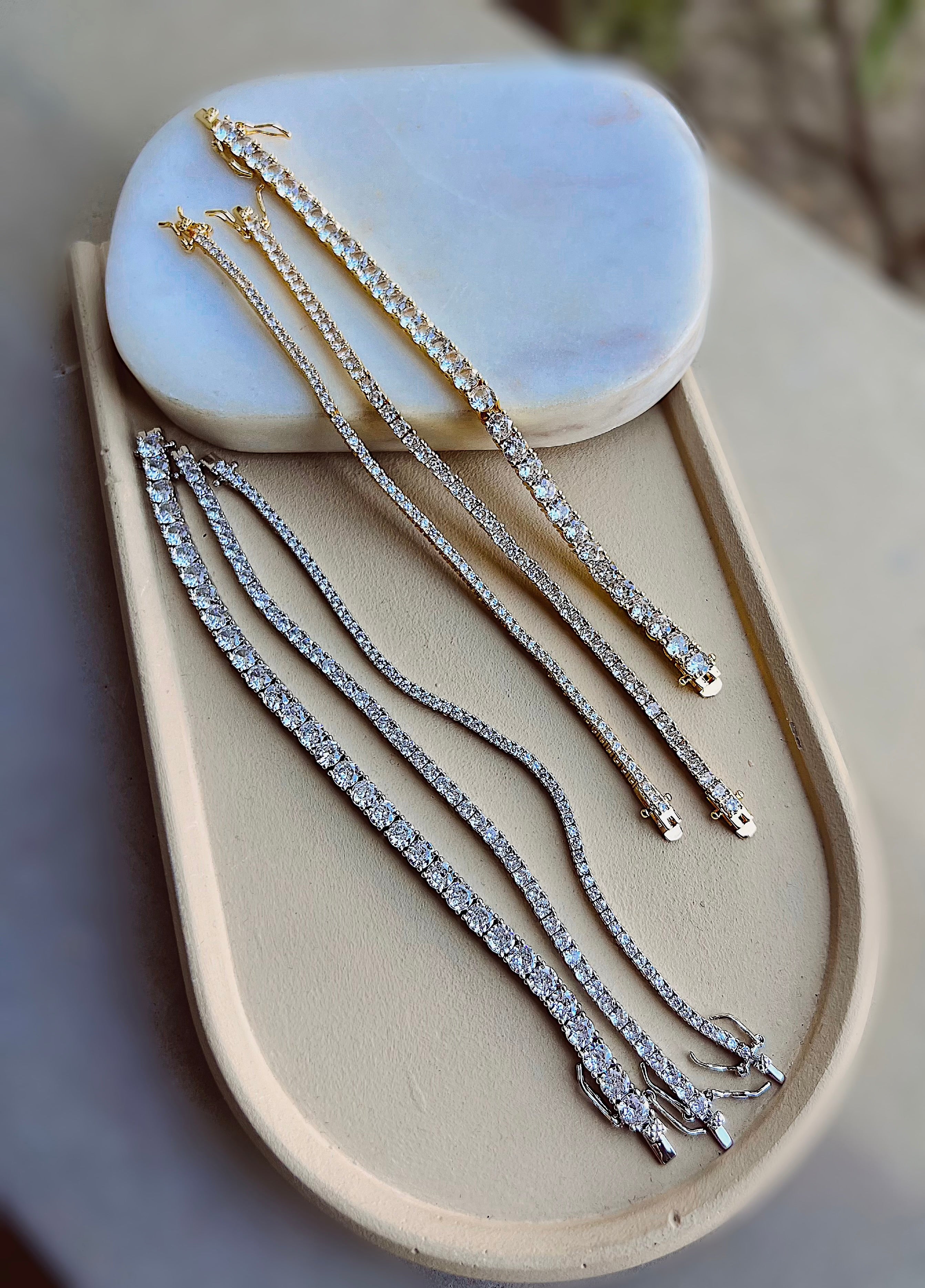 Luxury Tennis Bracelet I AAA Grade Cubic Zirconia