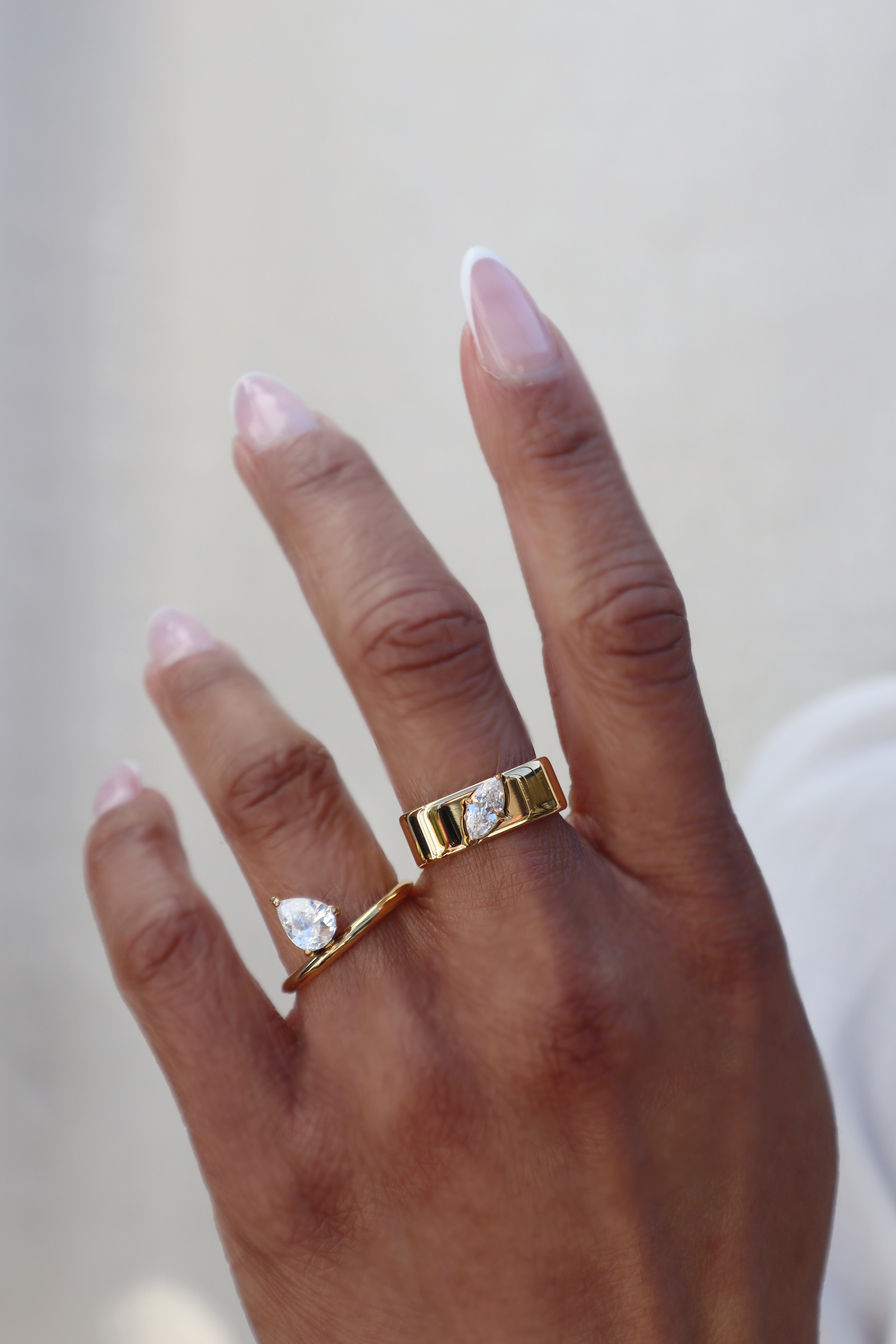 ATHENA| Tarnish-Free|Minimalist Gold Ring