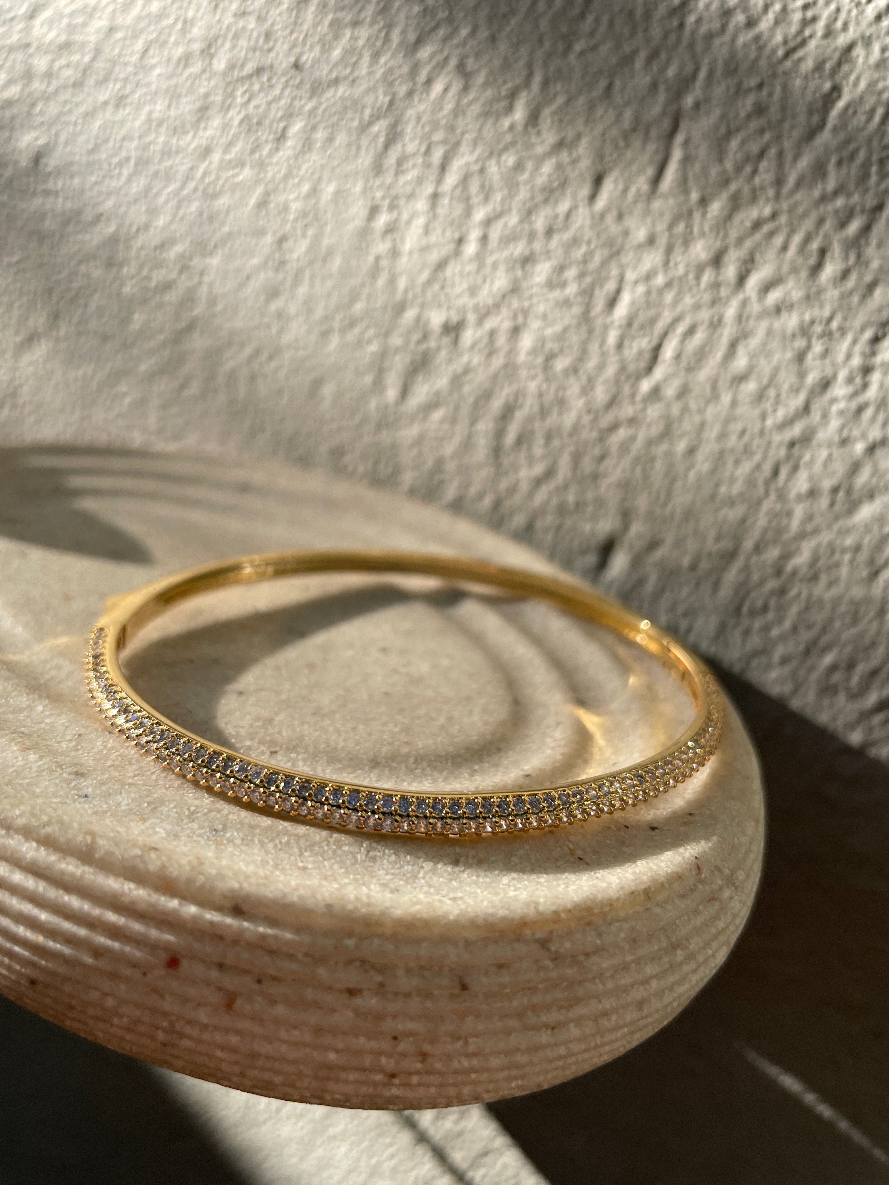 Twinkle| Encrusted Bangle|Gold/Silver/Rose Gold
