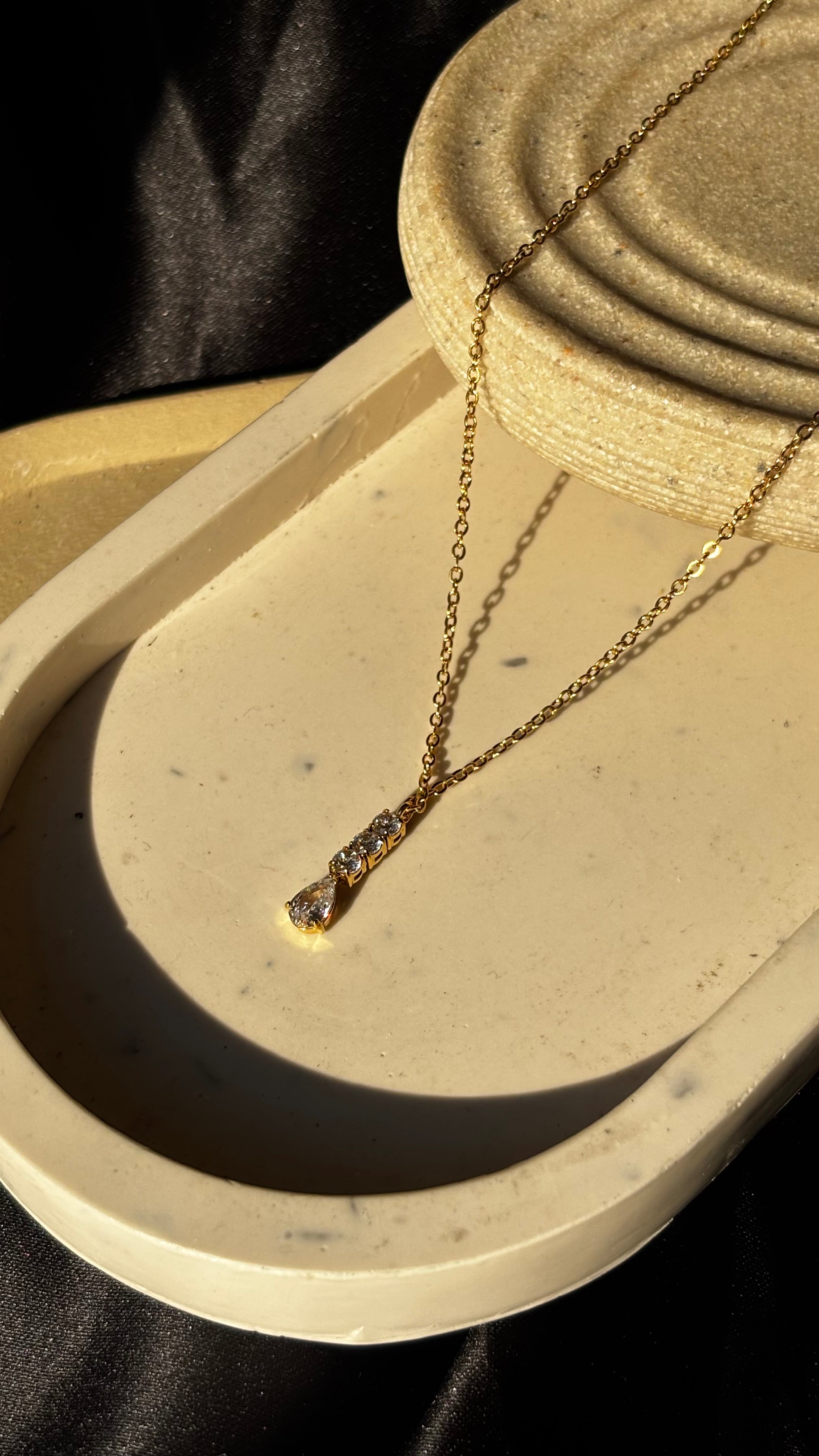 HARMONY| TARNISH-FREE|DAINTY GOLD NECKLACE