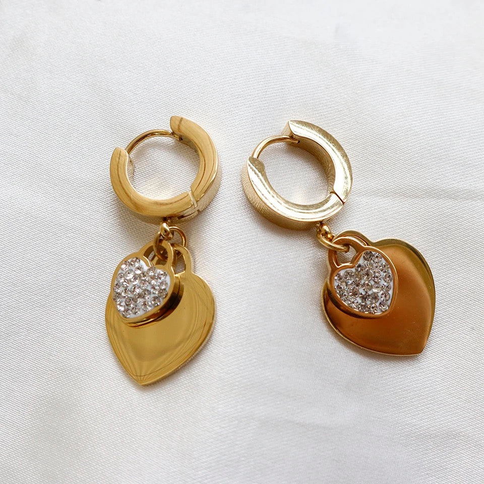 HEART OF HEARTS earrings I Tarnish Free