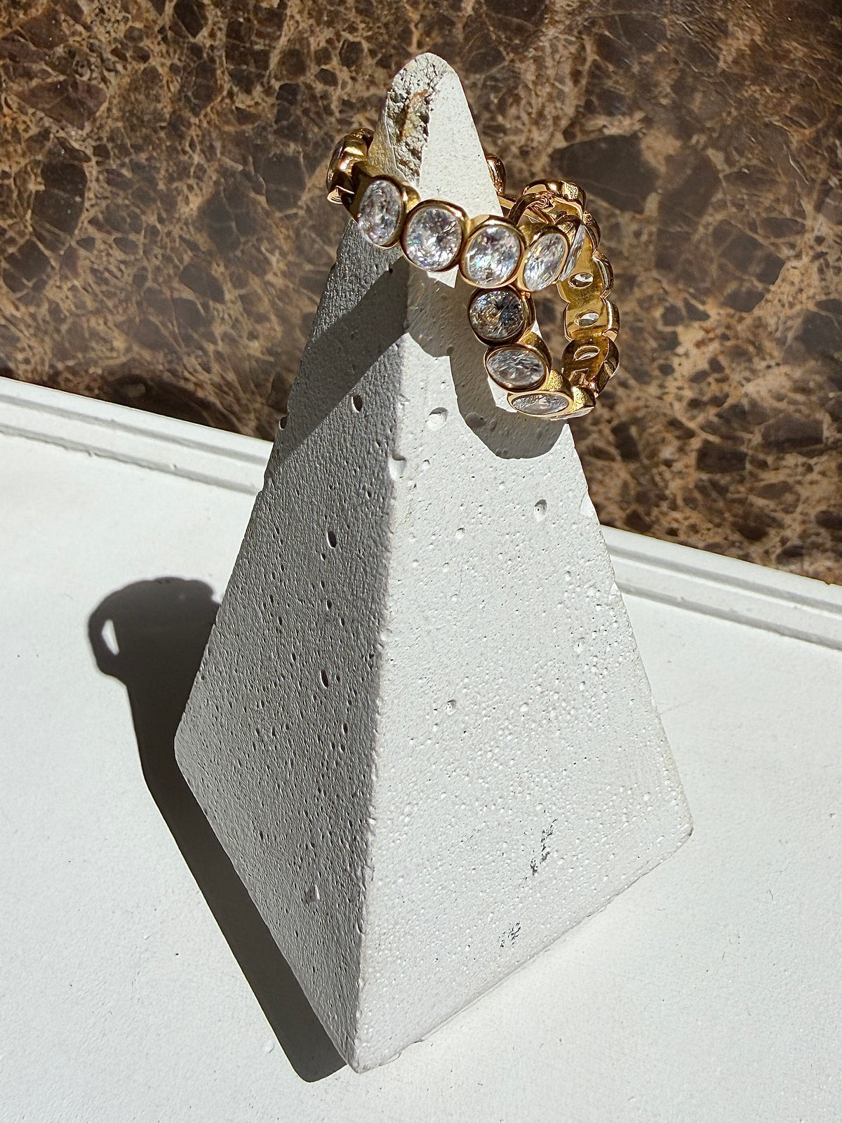 HALO HOOP| TARNISH-FREE|GOLD HOOP EARRING