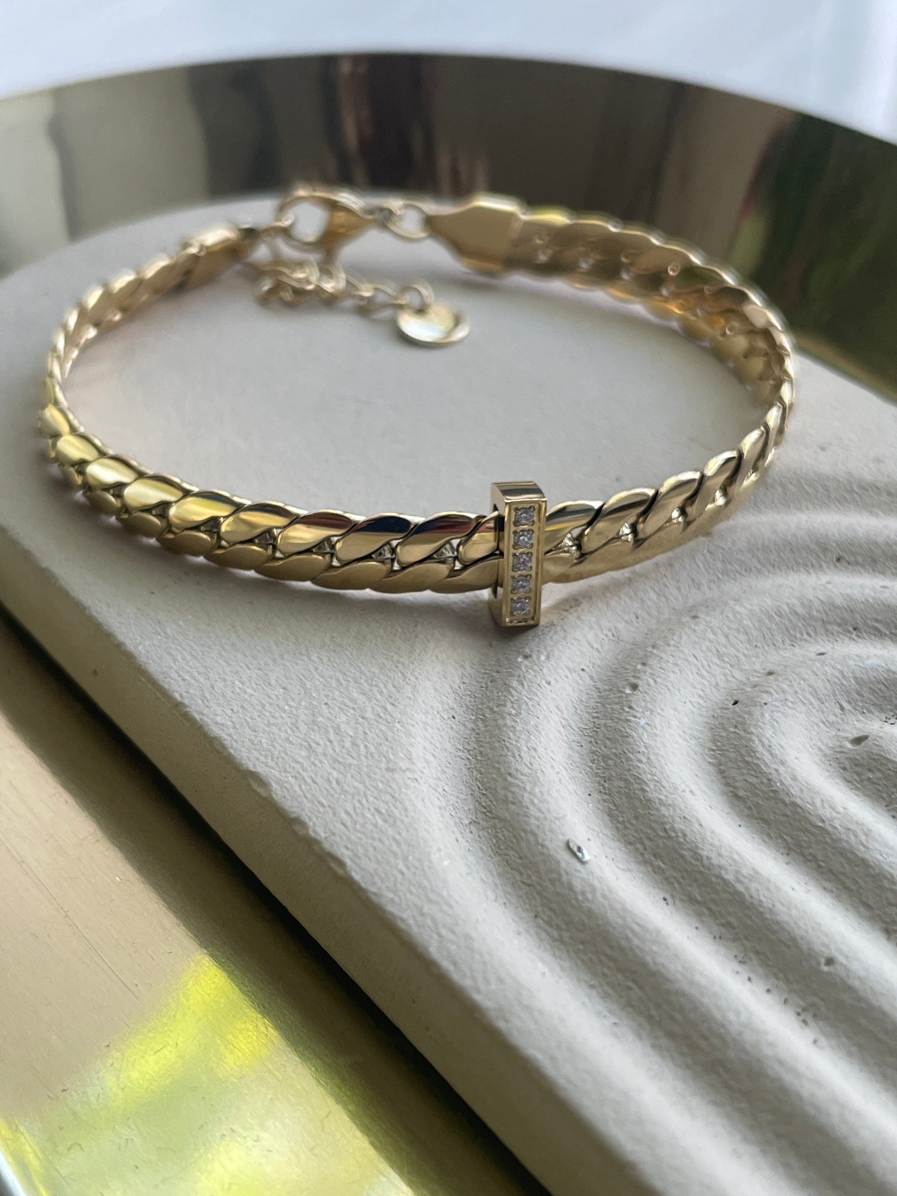 Locked In|Tarnish-Free|Cuban Link Necklace/Bracelet