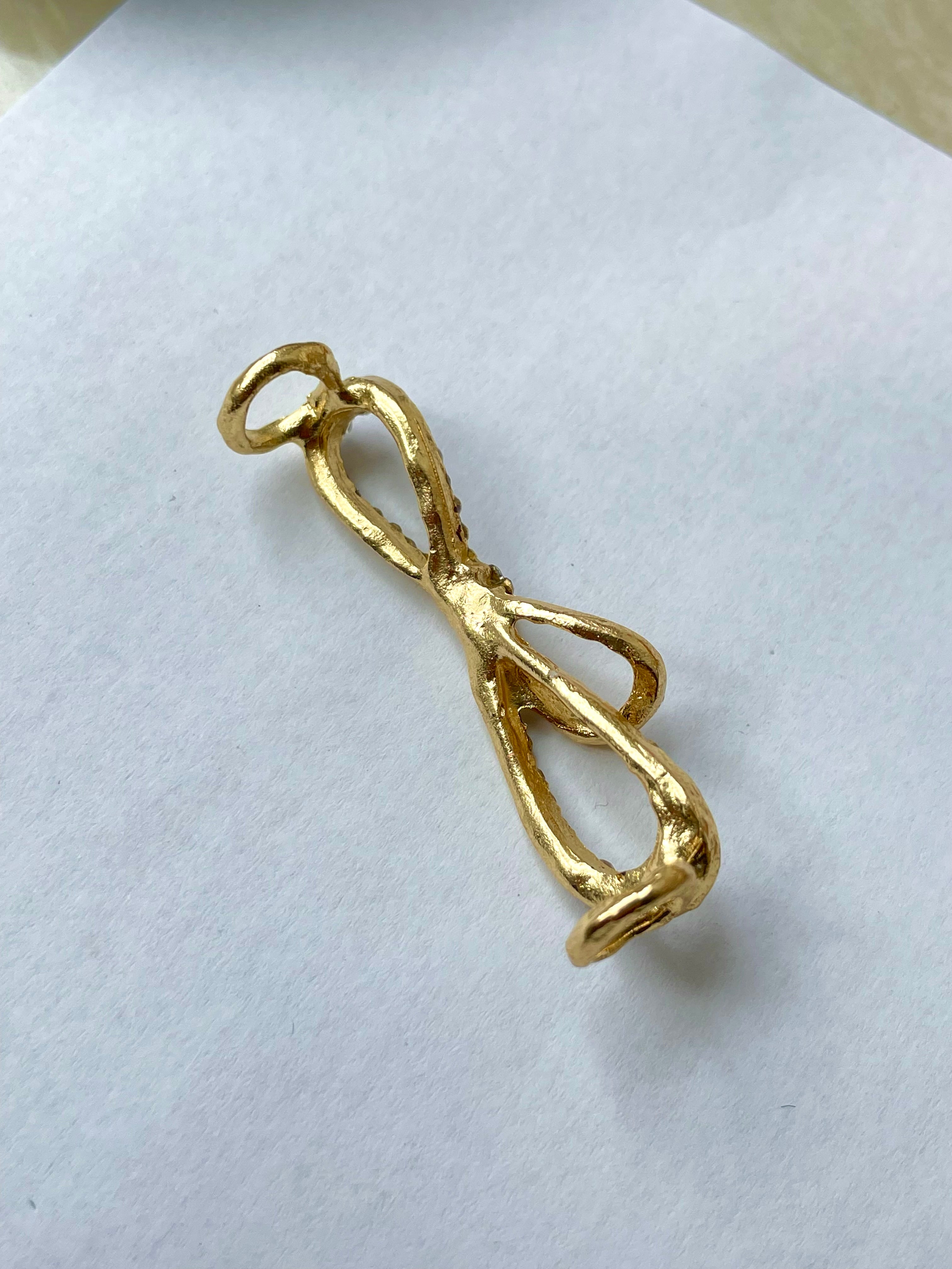 SHOELACE CHARMS - Encrusted Bow