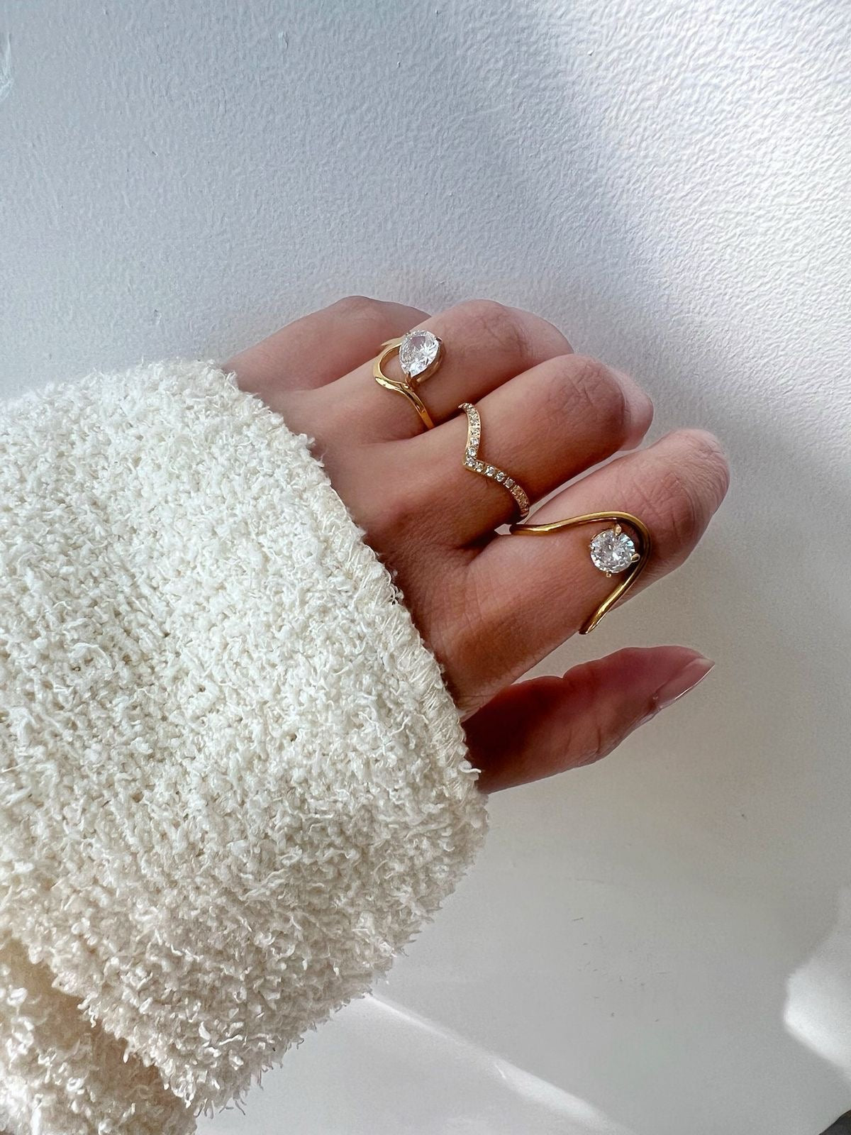 BALLERINA | Tarnish Free | Minimalist Gold Ring