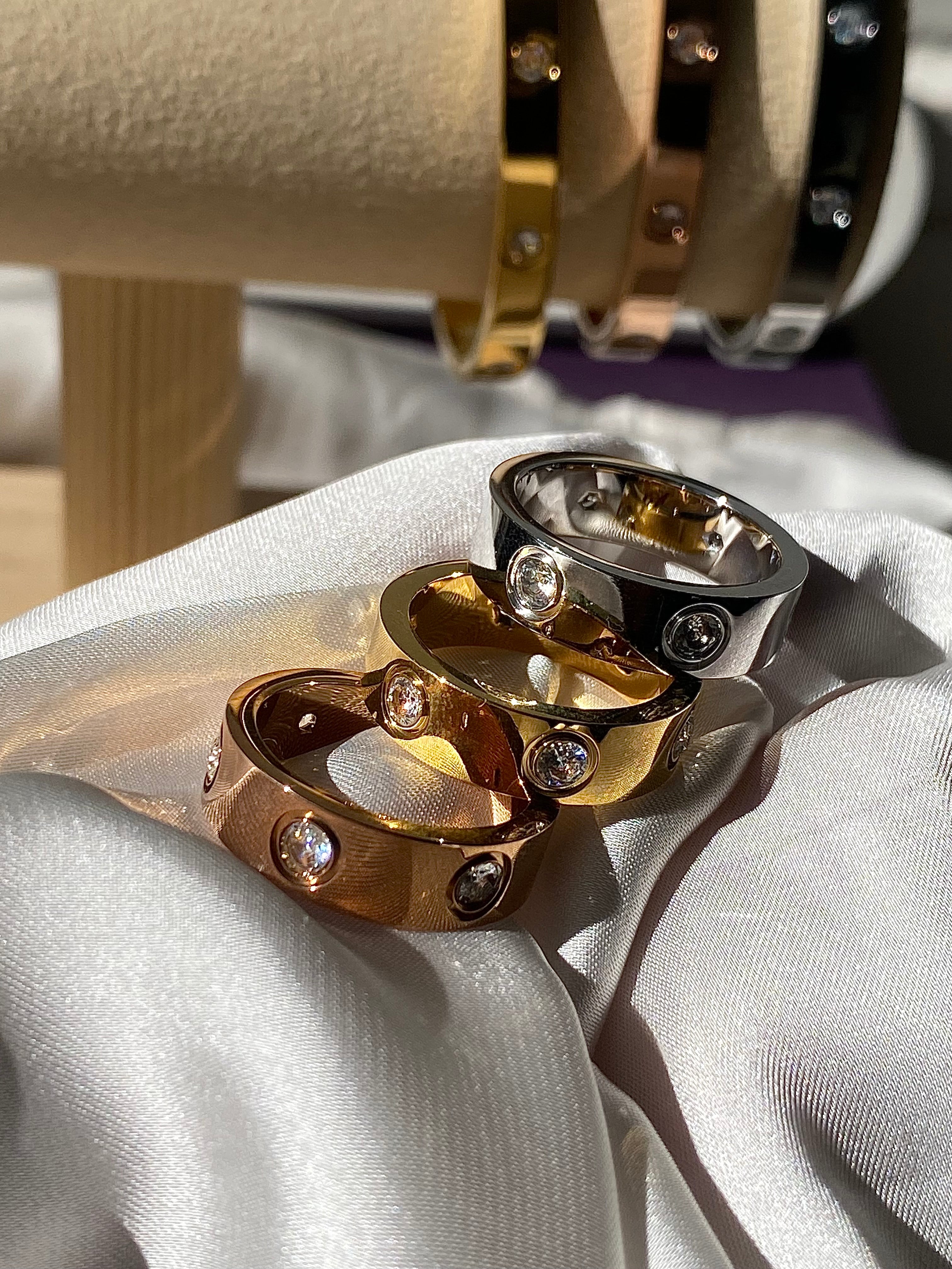 THICK IT’S LUXURY RING| Tarnish Free | Stainless Steel | Ring (1 piece)