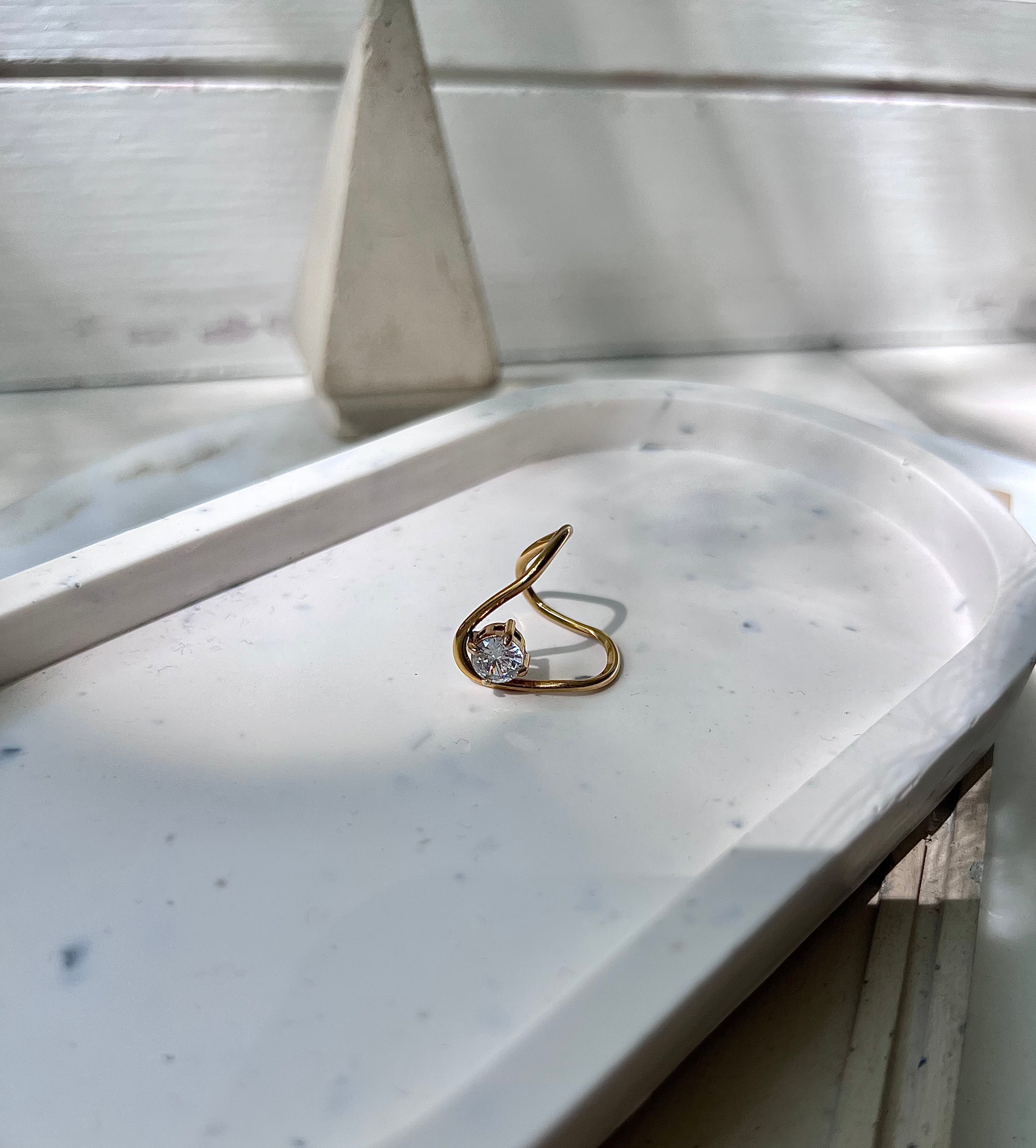 BALLERINA | Tarnish Free | Minimalist Gold Ring