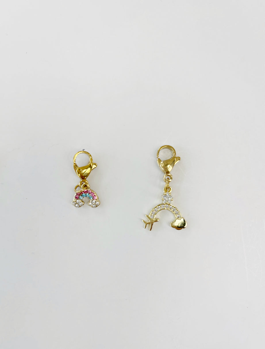 SHOE CHARMS - Encrusted Rainbow