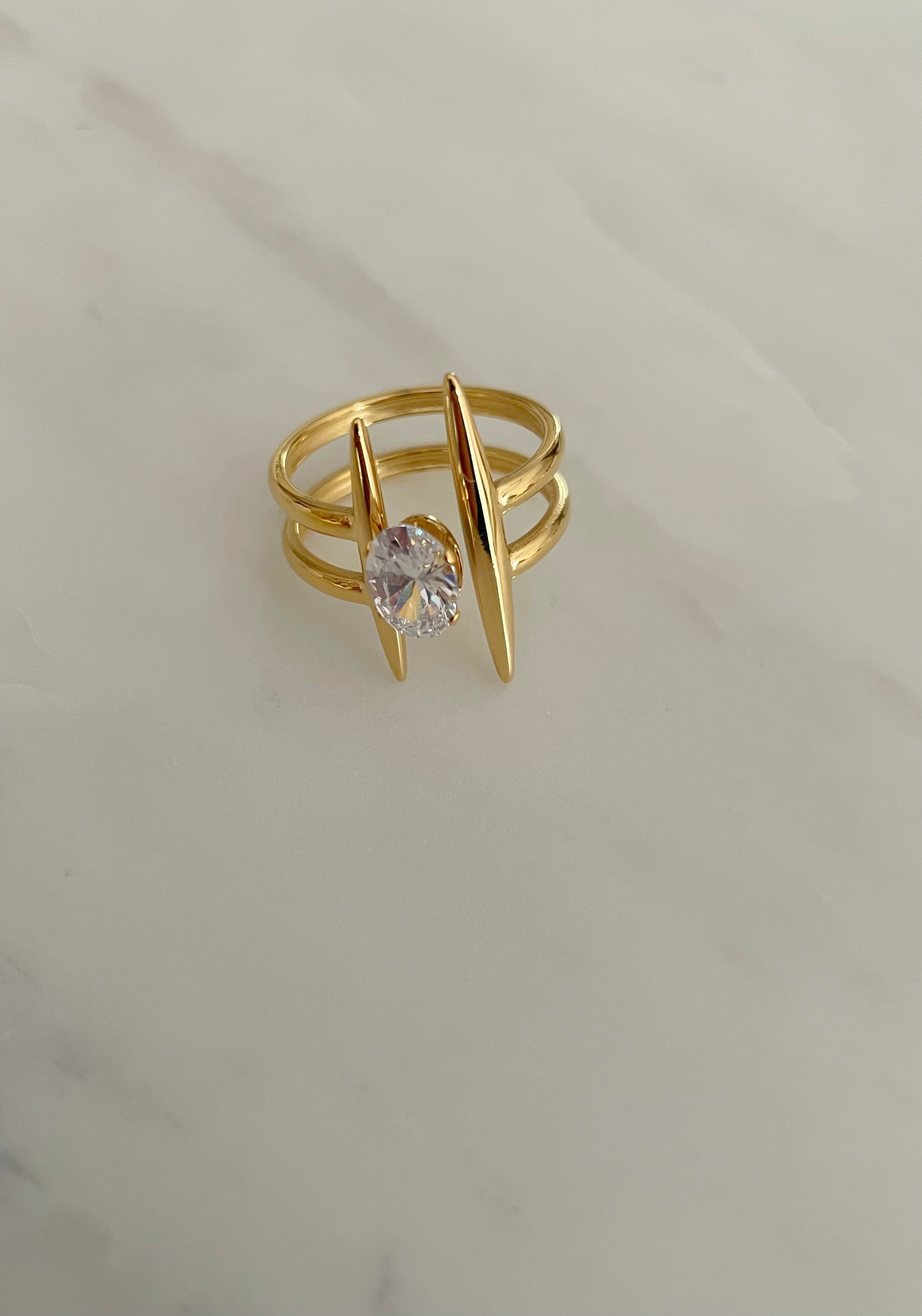 Vixen|Adjustable Gold Ring
