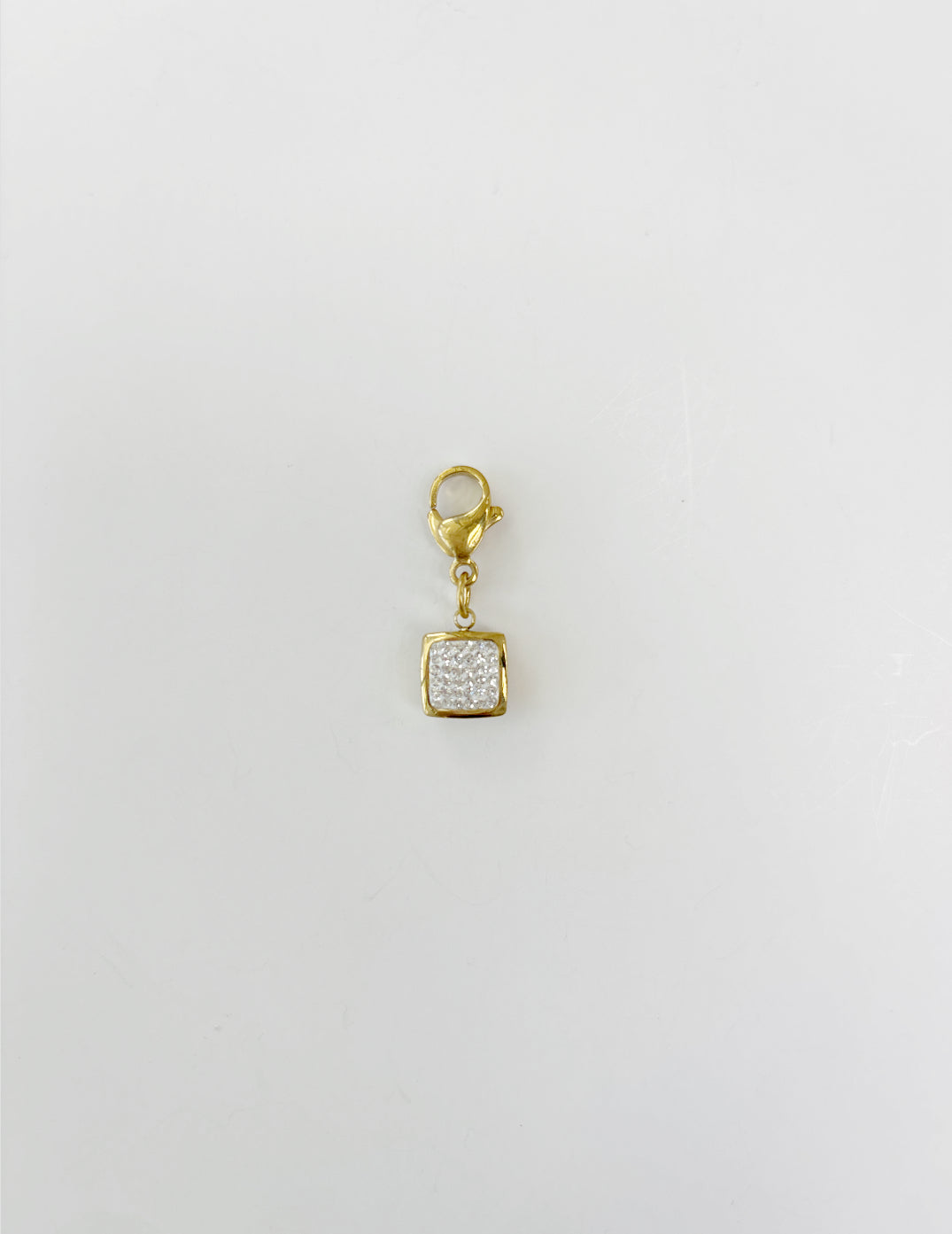 SHOE CHARMS -Encrusted Square