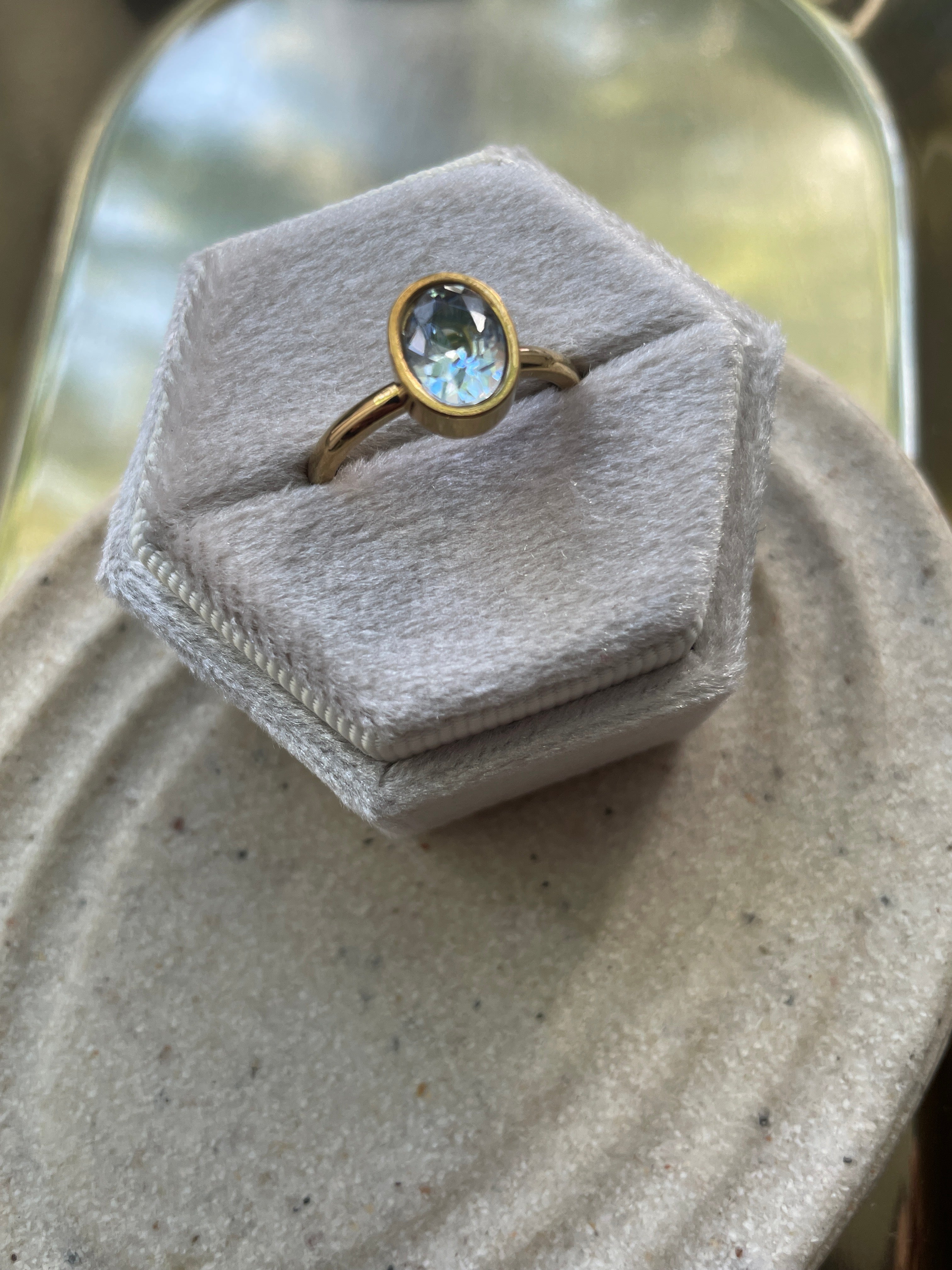 Angelic| Tarnish-Free| Minimalist Gold Ring