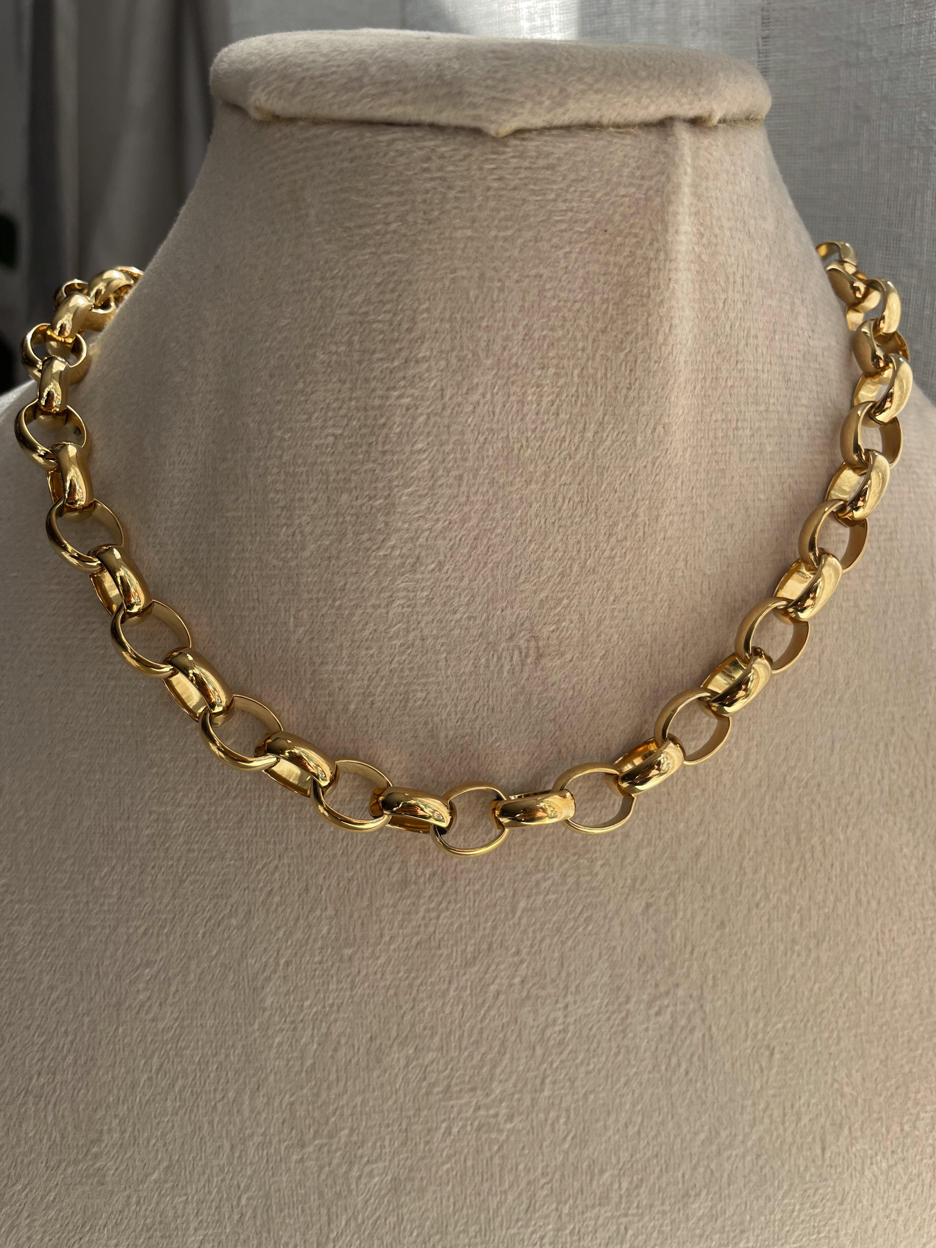 KALDA | Tarnish-Free | Gold Chunky Link | Necklace