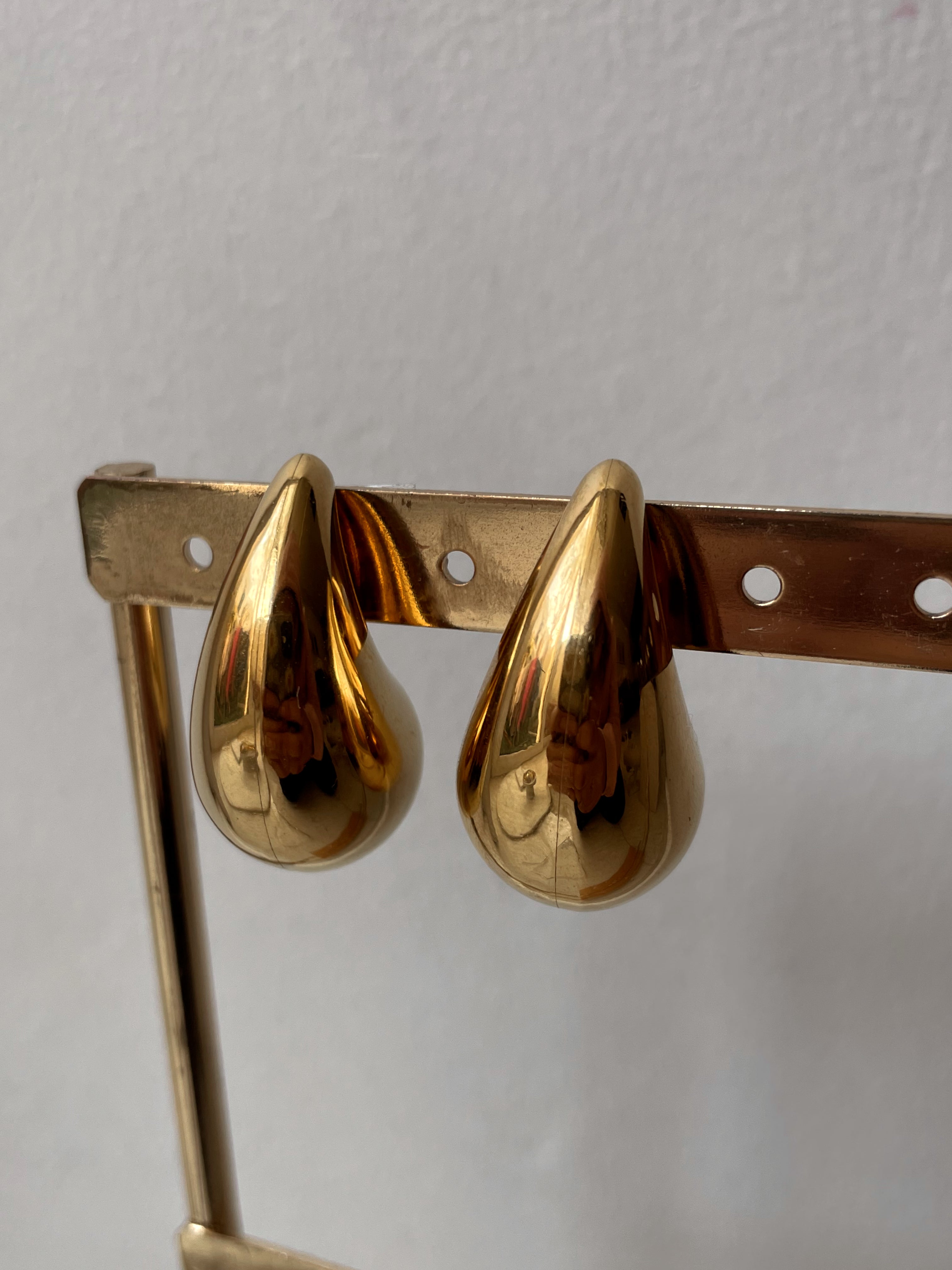 KYLIE | Gold/Silver Plated | Chunky Drop Stud | Earrings | Tarnish Free