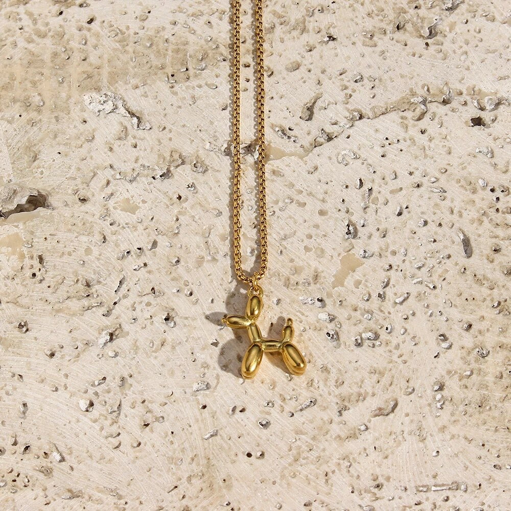 PUPPY LOVE | Tarnish Free | Necklace | Gold/Silver