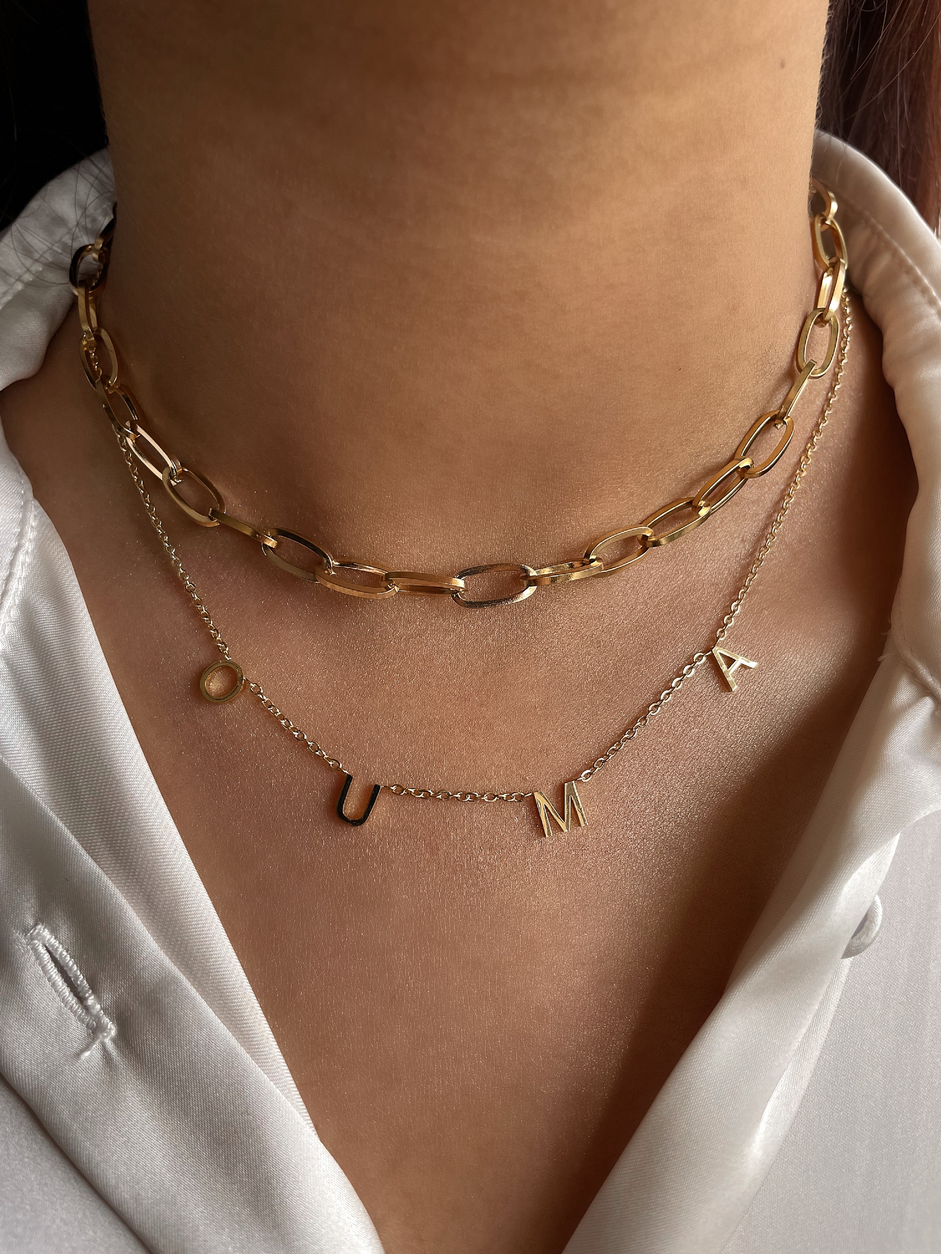 GLAMMA GRANNY GRAN OUMA MA NAN NANI NANA DADI GRANDMA GOGO GLAMMY GIGI | GRANDMOTHER WORD NECKLACES | 11 styles | Tarnish Free | 18ct Gold Plated and Stainless Steel |