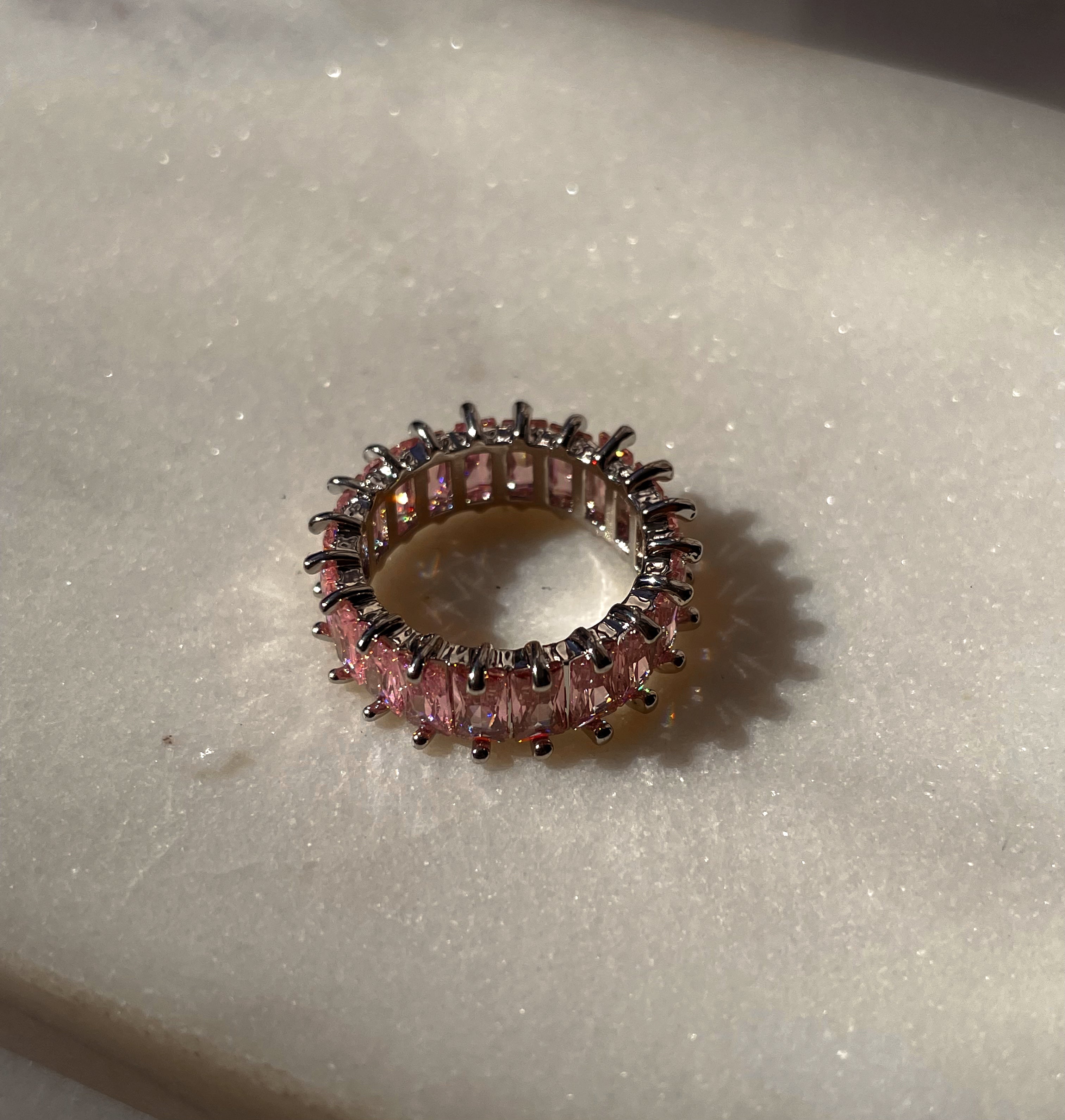DAPHNE | Colour Cubic Zirconia Baguette | Ring