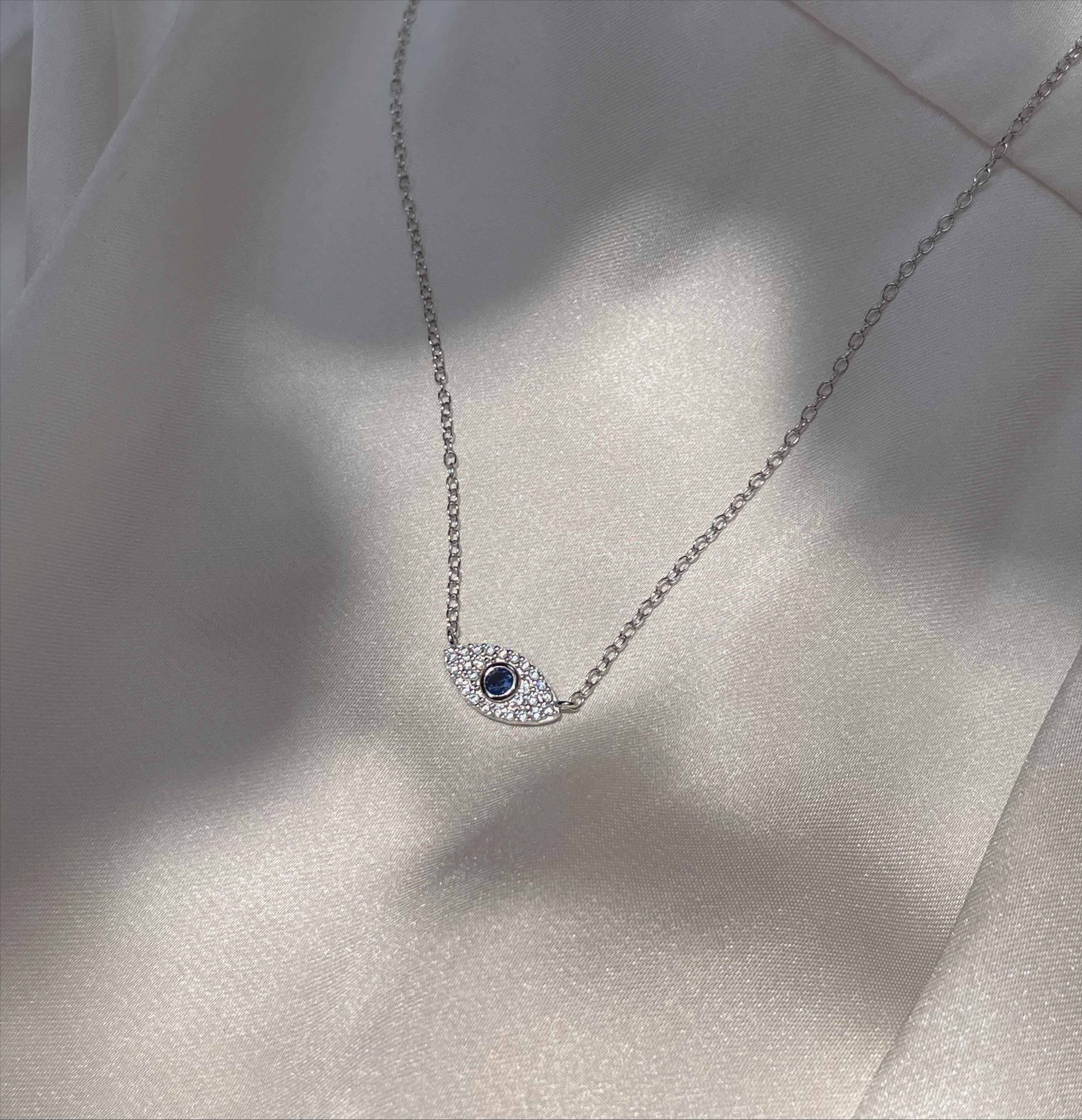 ALEXIA | Tarnish Free | S925 Sterling Silver 18ct gold plated | Evil Eye Necklace