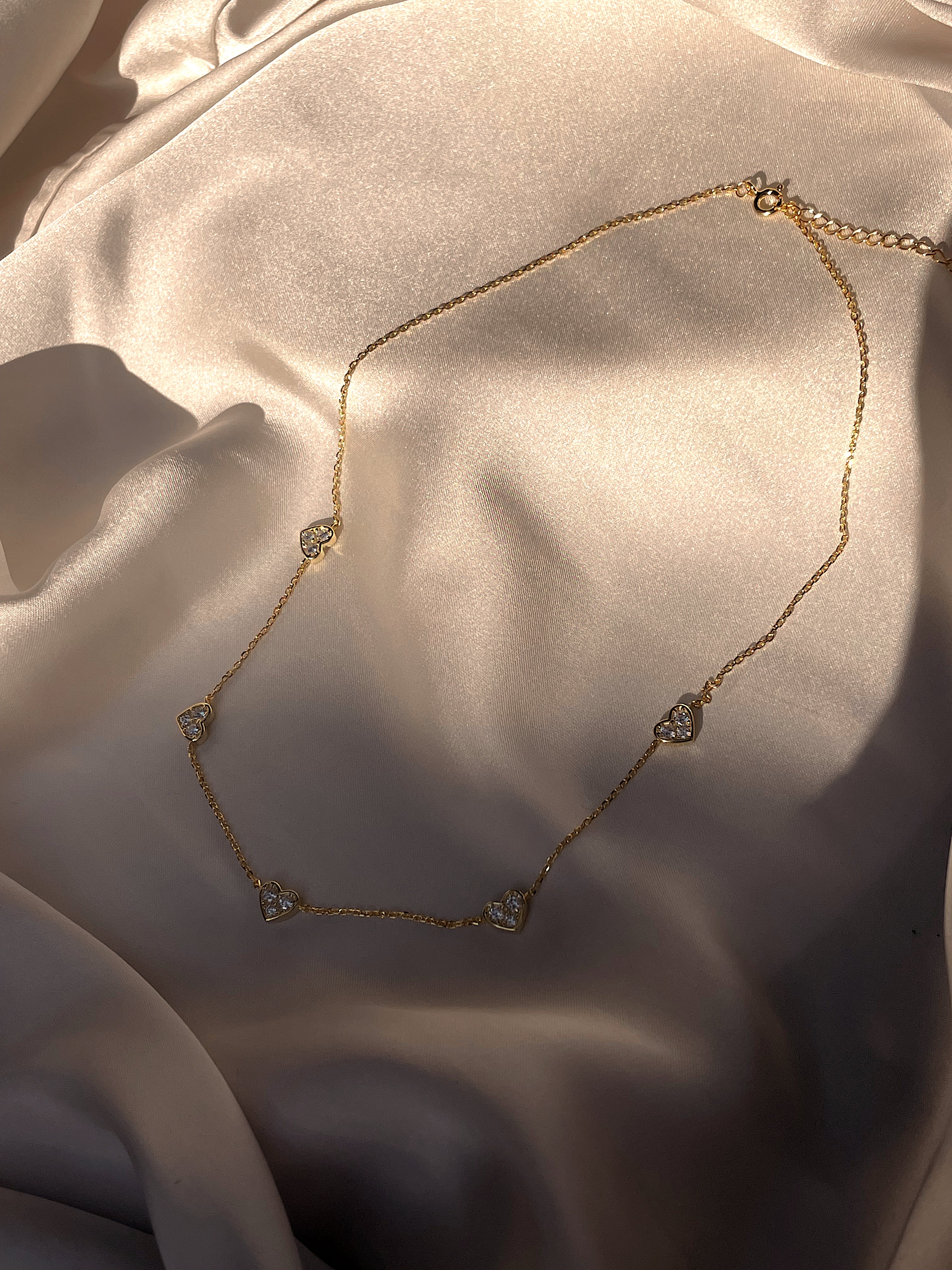 HEARTHROB | S925 Sterling Silver | 18ct Gold/silver Plated | Heart Charm Necklace