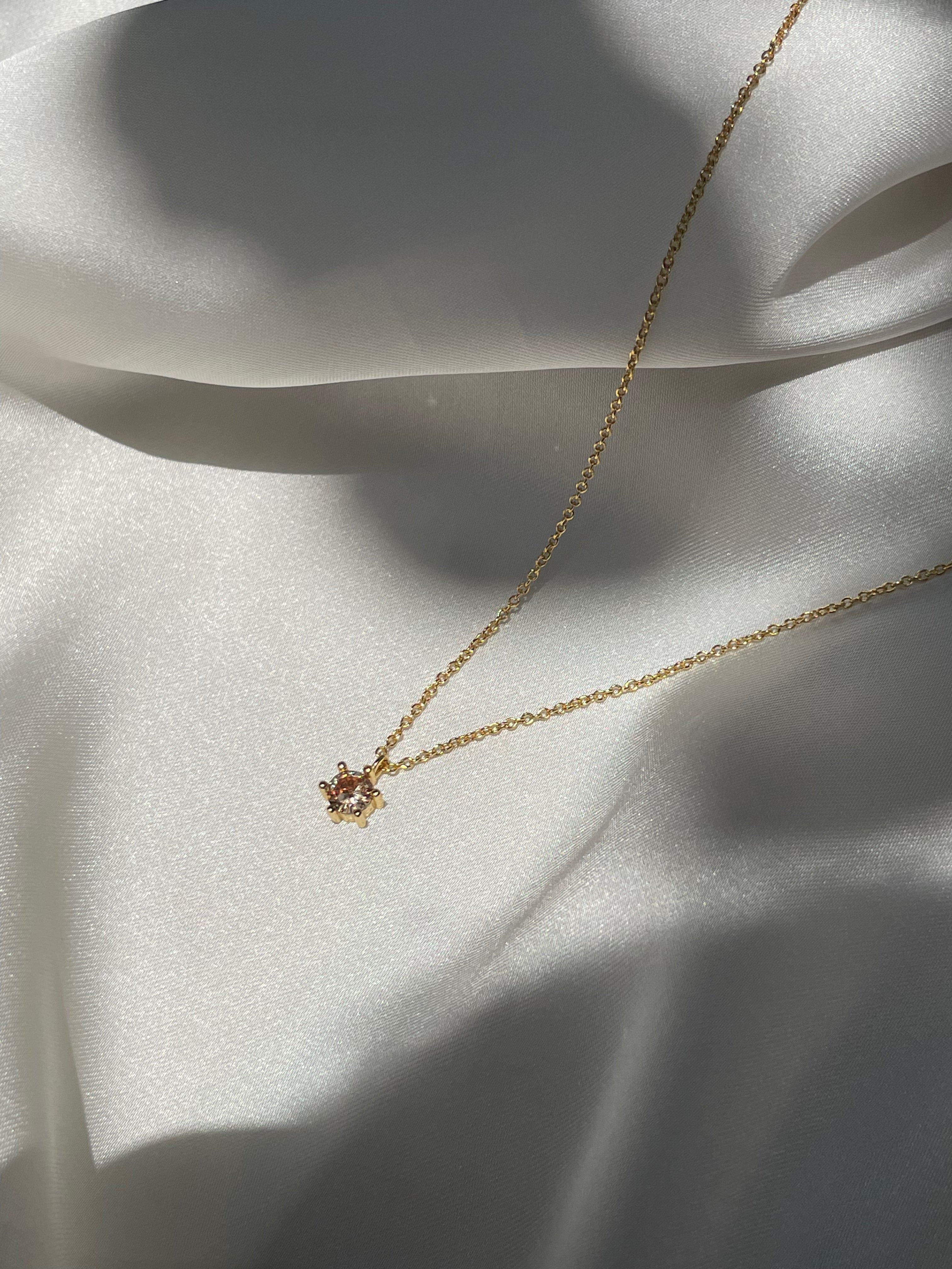 PARIS | Tarnish Free | S925 Sterling Silver I 18ct gold plated I Cubic Zirconia I Pendant Necklace/Bracelet