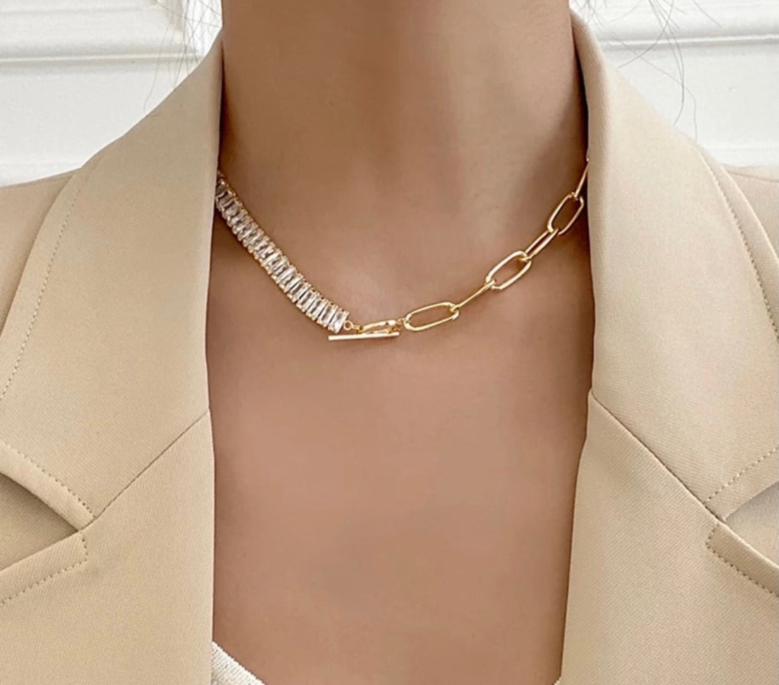 RAZ D | Tarnish Free | silver paperclip style | bestselling | necklace | bracelet