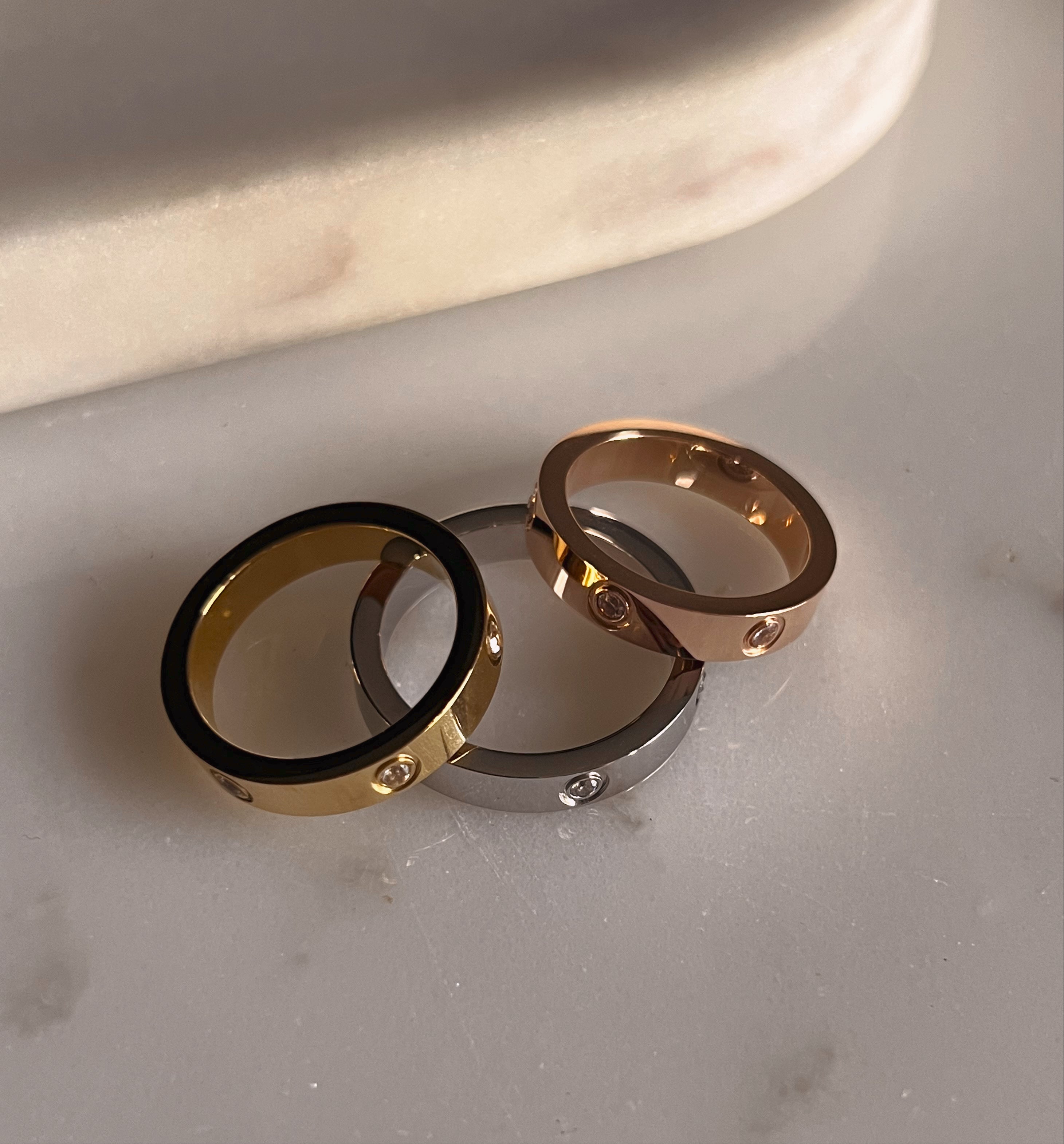IT’S LUXURY RINGS | Tarnish Free | Stainless Steel | Ring (1 piece)