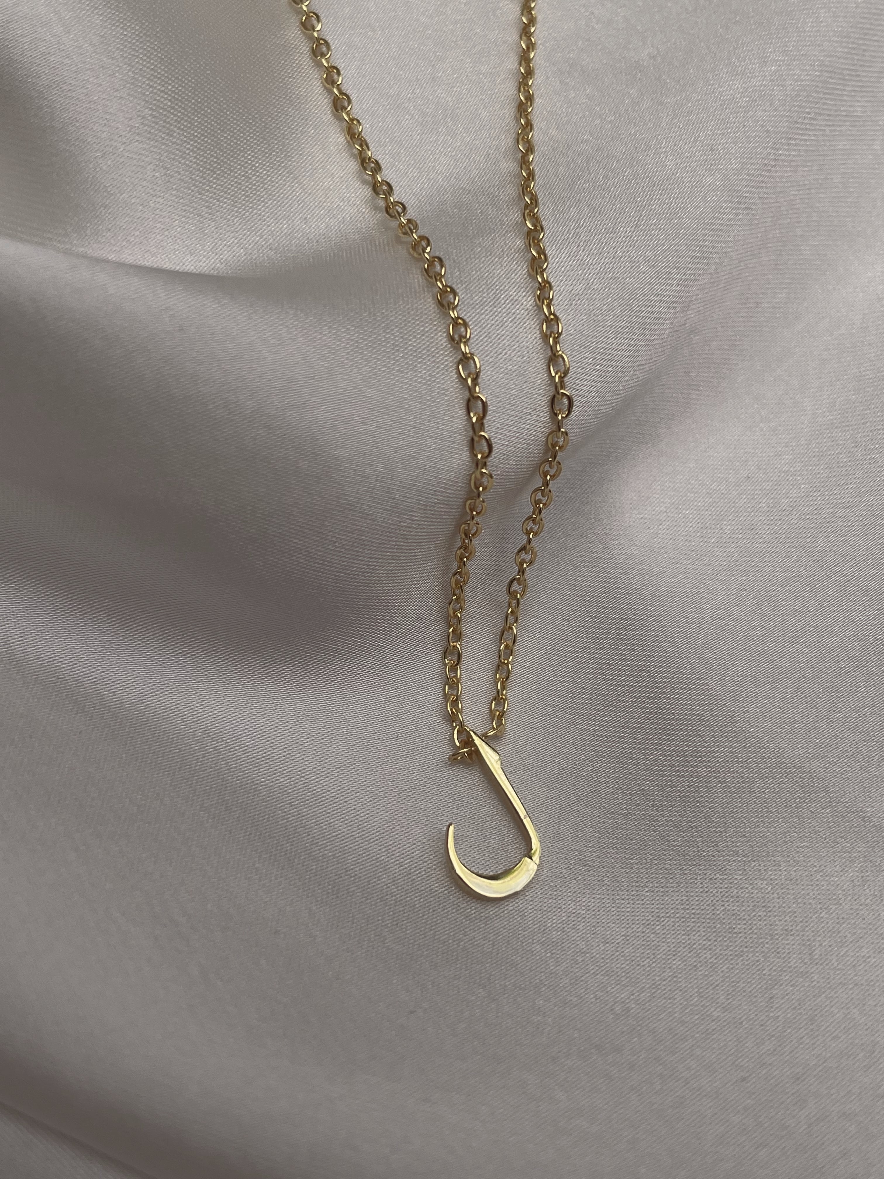 ARABIC INITIALS I Tarnish Free | Stainless Steel I 18ct gold plated I Letter Necklace