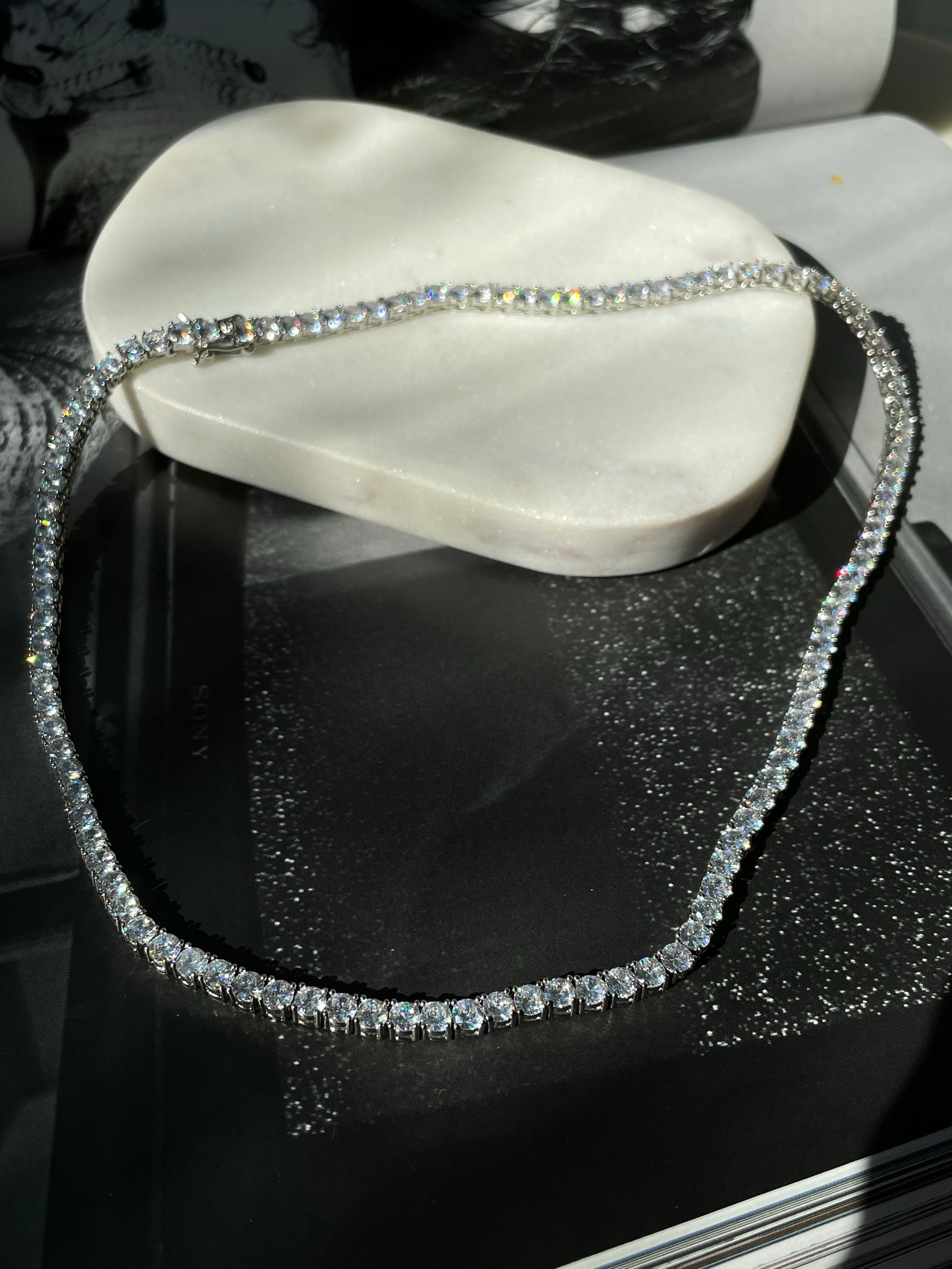Luxury Tennis Necklace| AAA Grade Cubic Zirconia
