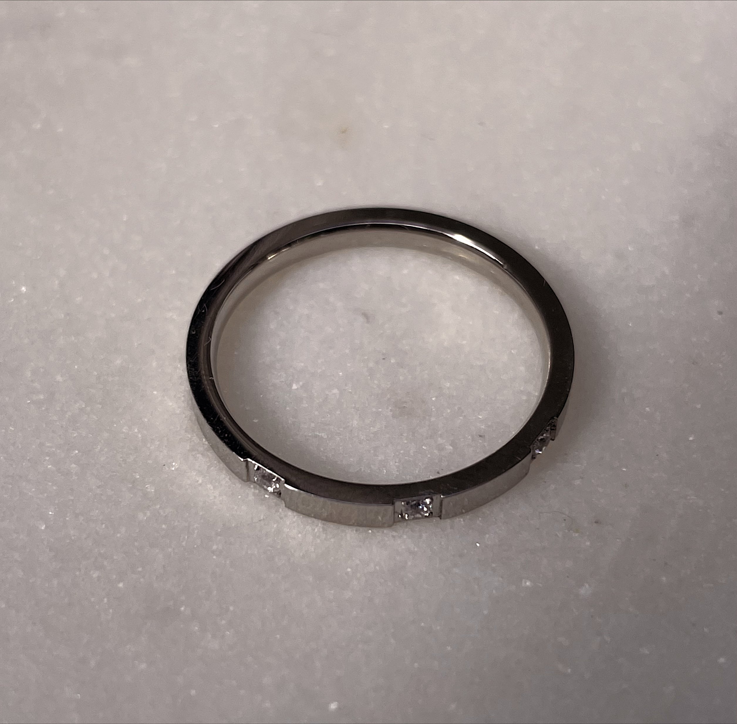 DONNATELLA | Tarnish Free | Thin Encrusted Designer-Inspired | Gold/Silver/Rose Gold Ring (1 piece)