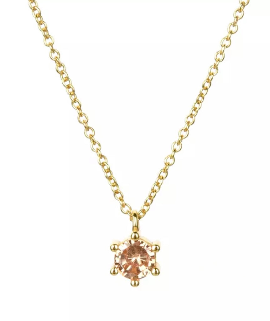 PARIS | Tarnish Free | S925 Sterling Silver I 18ct gold plated I Cubic Zirconia I Pendant Necklace/Bracelet