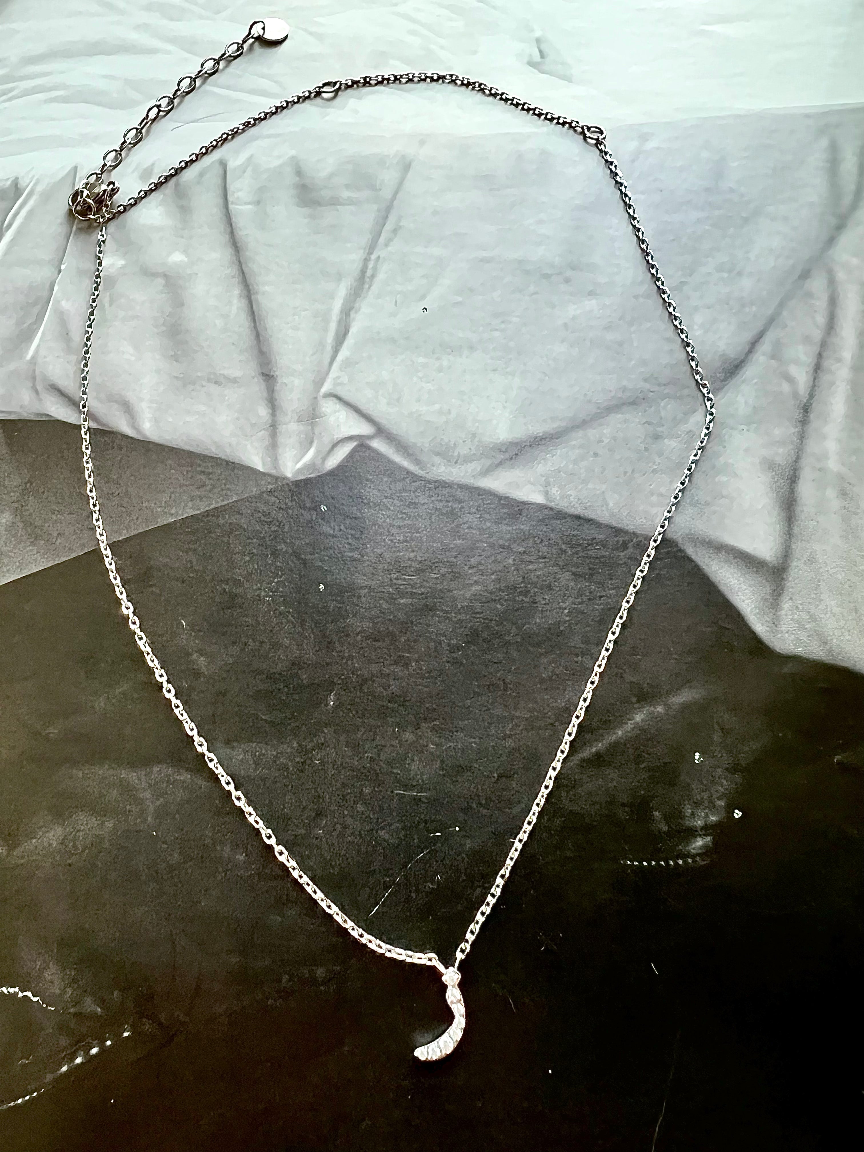 DAZZLING ARABIC INITIAL NECKLACE I Kids/Adults | Tarnish Free | Stainless Steel I 18ct gold plated Cubic Zirconia I Gold/Silver