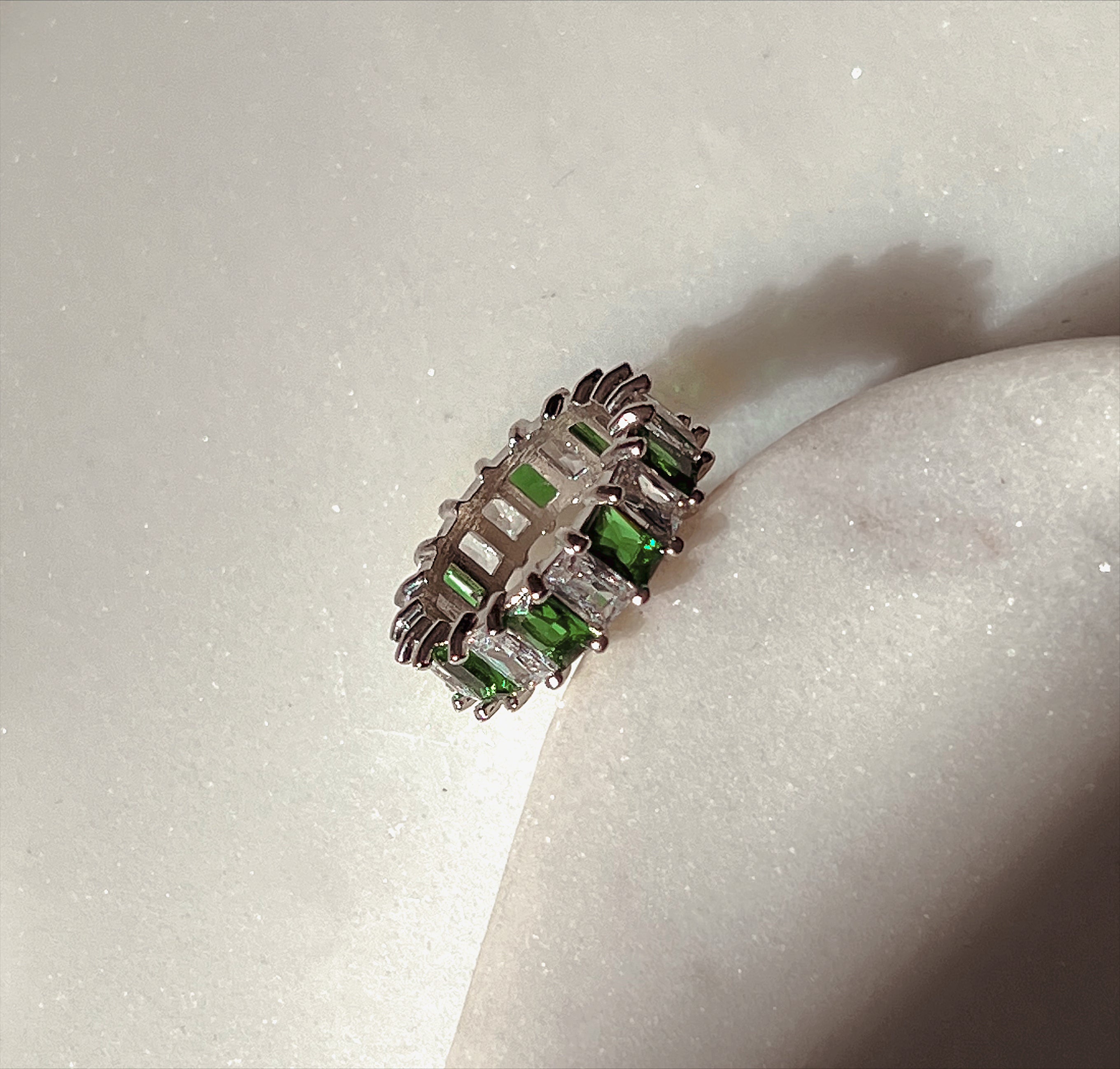 DAPHNE | Colour Cubic Zirconia Baguette | Ring