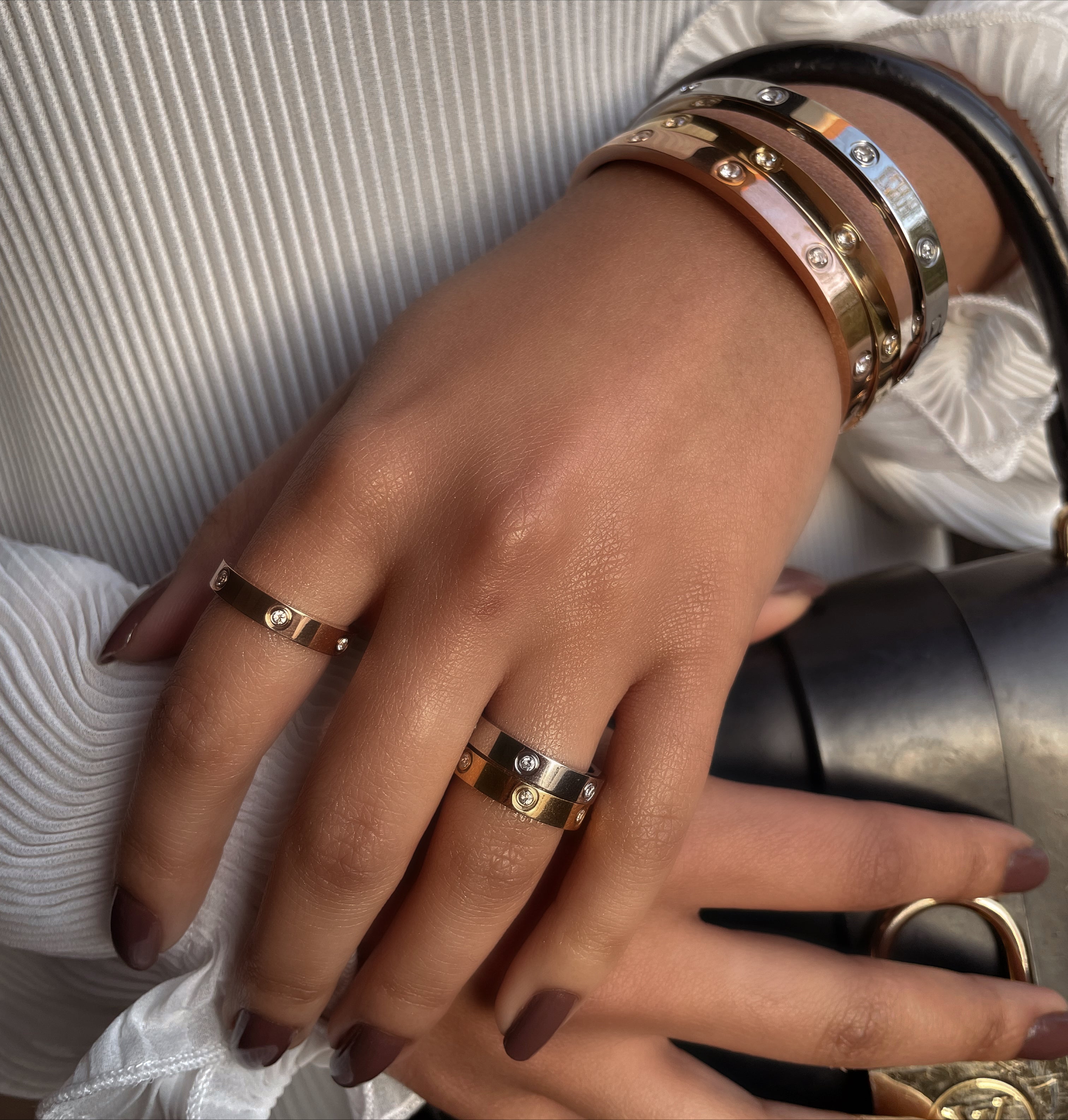 IT’S LUXURY RINGS | Tarnish Free | Stainless Steel | Ring (1 piece)