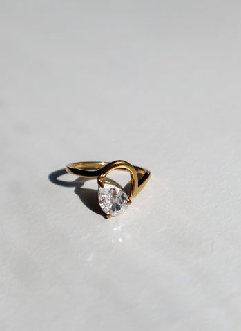 BECOMING | Tarnish Free | Minimalist Gold Ring