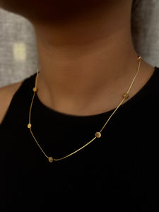 DARLA | Gold/Silver/Rose Gold Minimal ball Necklace