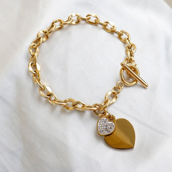 HEART OF HEARTS I Tarnish Free Necklace/Bracelet/Earrings