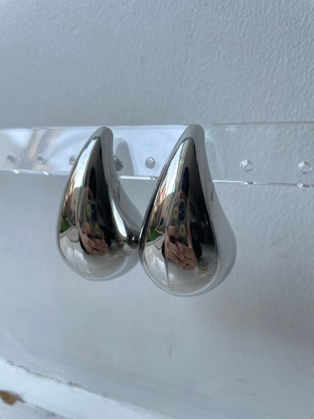 KYLIE | Gold/Silver Plated | Chunky Drop Stud | Earrings | Tarnish Free