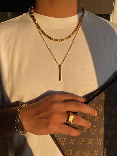 BOLD | ZibaMan | Gold/Silver/Black Ring | Tarnish-Free