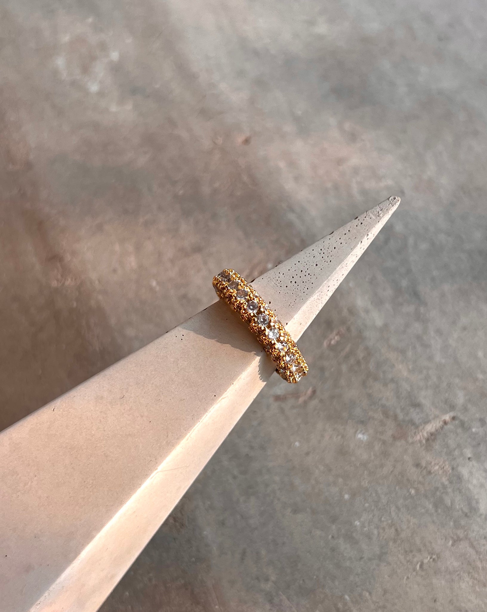 NDIZIPHIWE | Gold/Rose Gold/Silver cubic zirconia band | Ring