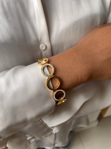 SOLARIS | Tarnish Free | Gold/Silver/Rose Gold Bangle
