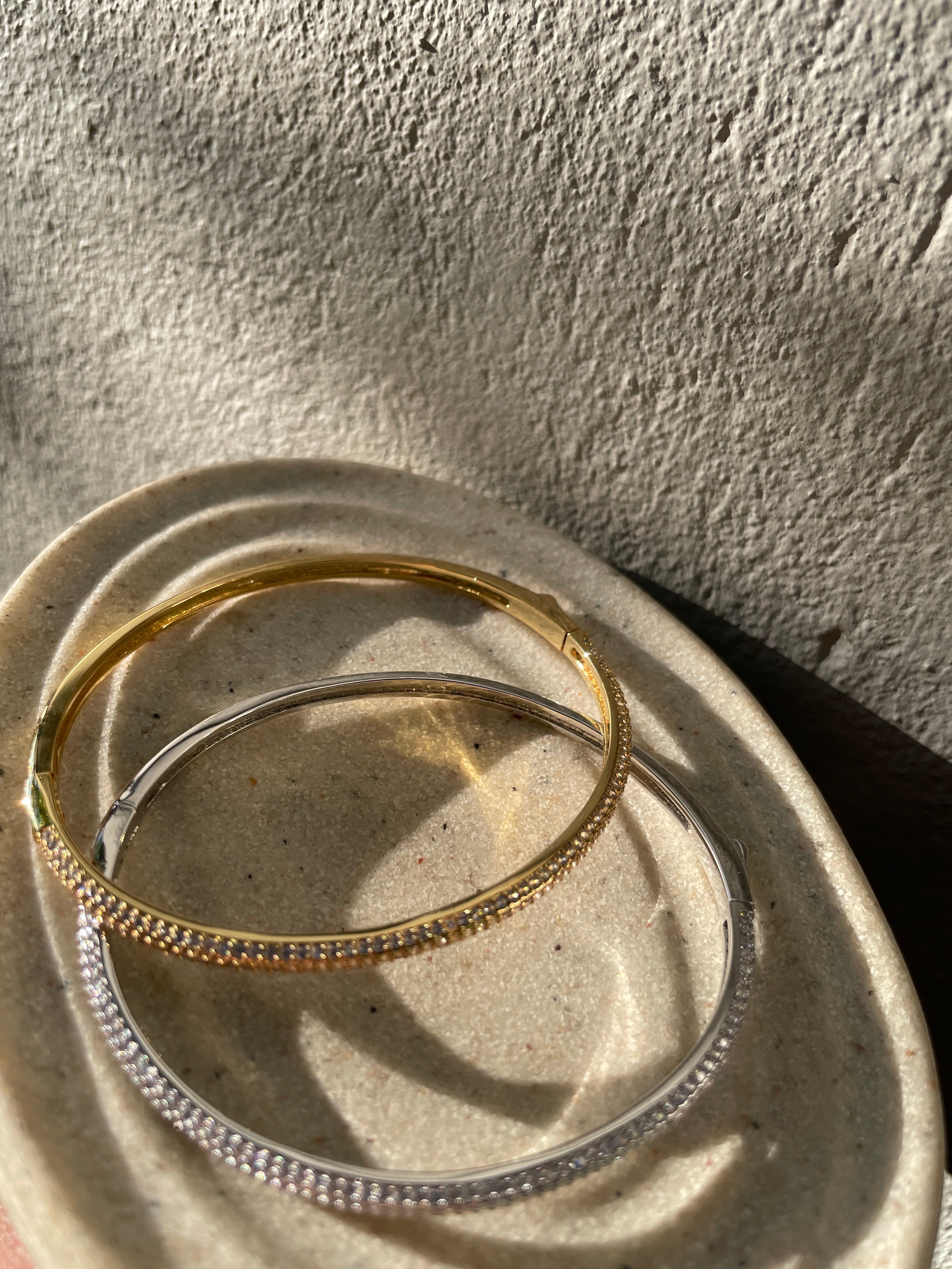 Twinkle| Encrusted Bangle|Gold/Silver/Rose Gold