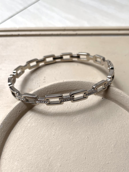 TONIA | Tarnish Free | Gold/Silver/Rose-Gold | Cubic Zirconia | Bangle