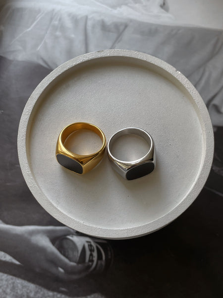 ALLURING | ZibaMan | Gold/Silver Ring | Tarnish-Free