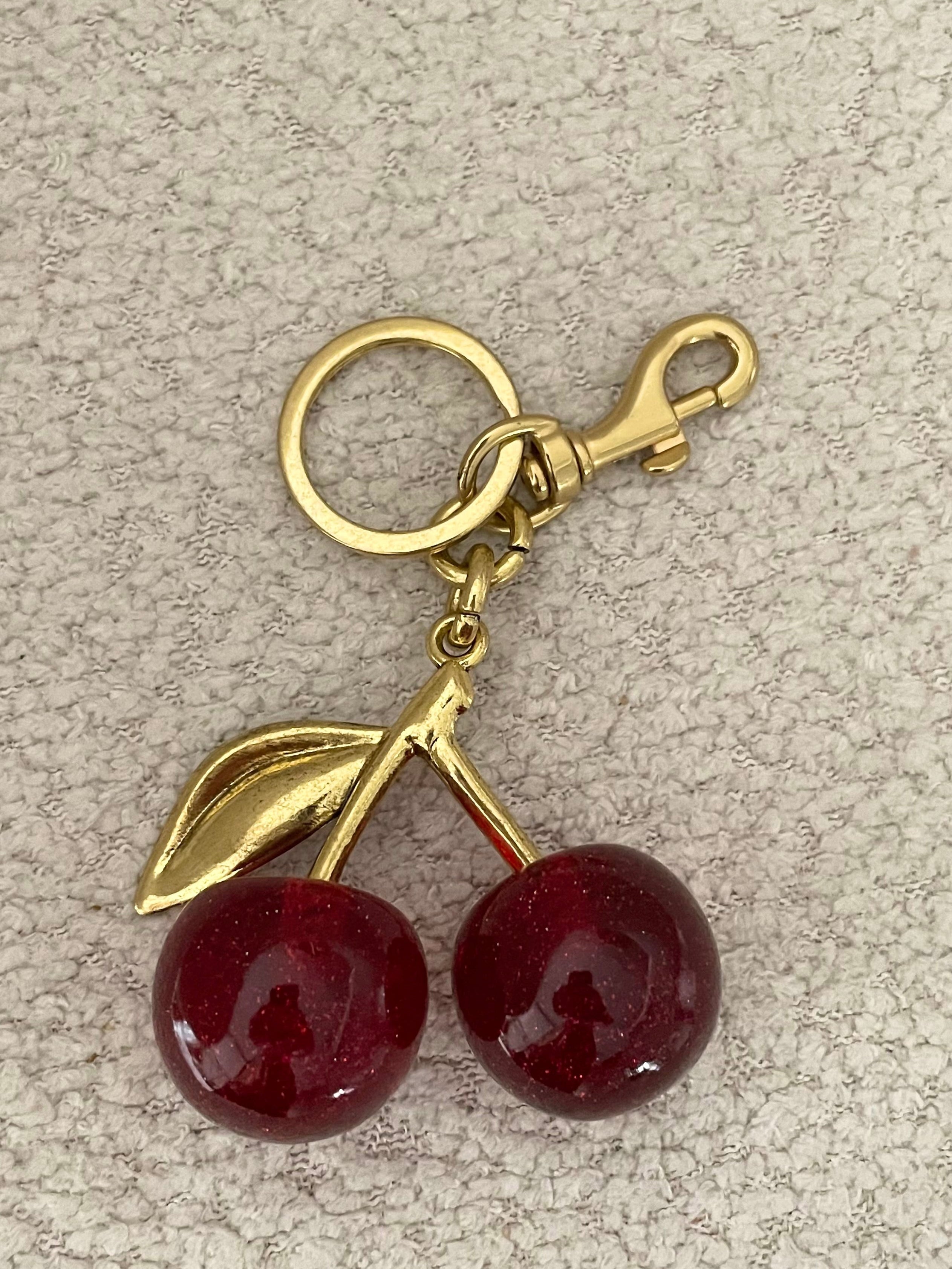 Juicy|Cherry Bag Charm