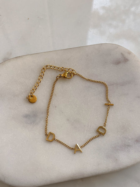 NANI DADI MA | GRANDMOTHER WORD NECKLACES/BRACELET | 11 styles | Tarnish Free | 18ct Gold Plated and Stainless Steel |