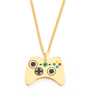 MVP | ZibaMan | Gold/Silver Console Pendant Necklace | Tarnish-Free