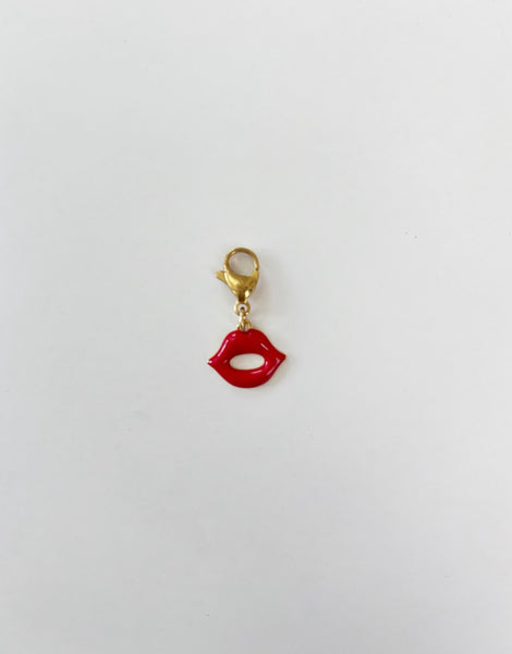 SHOE CHARMS - Red Lips